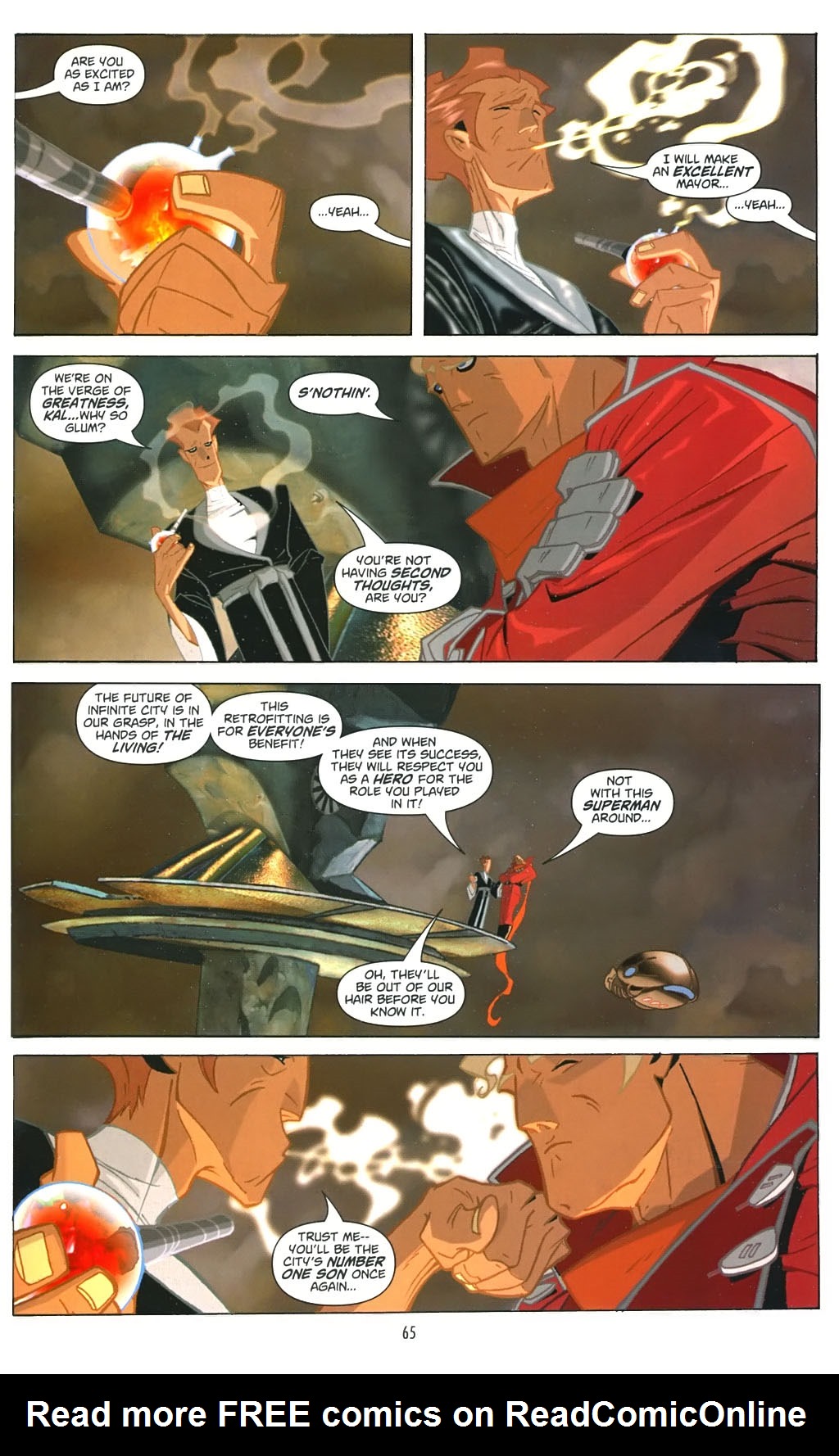 Read online Superman: Infinite City comic -  Issue # TPB - 68