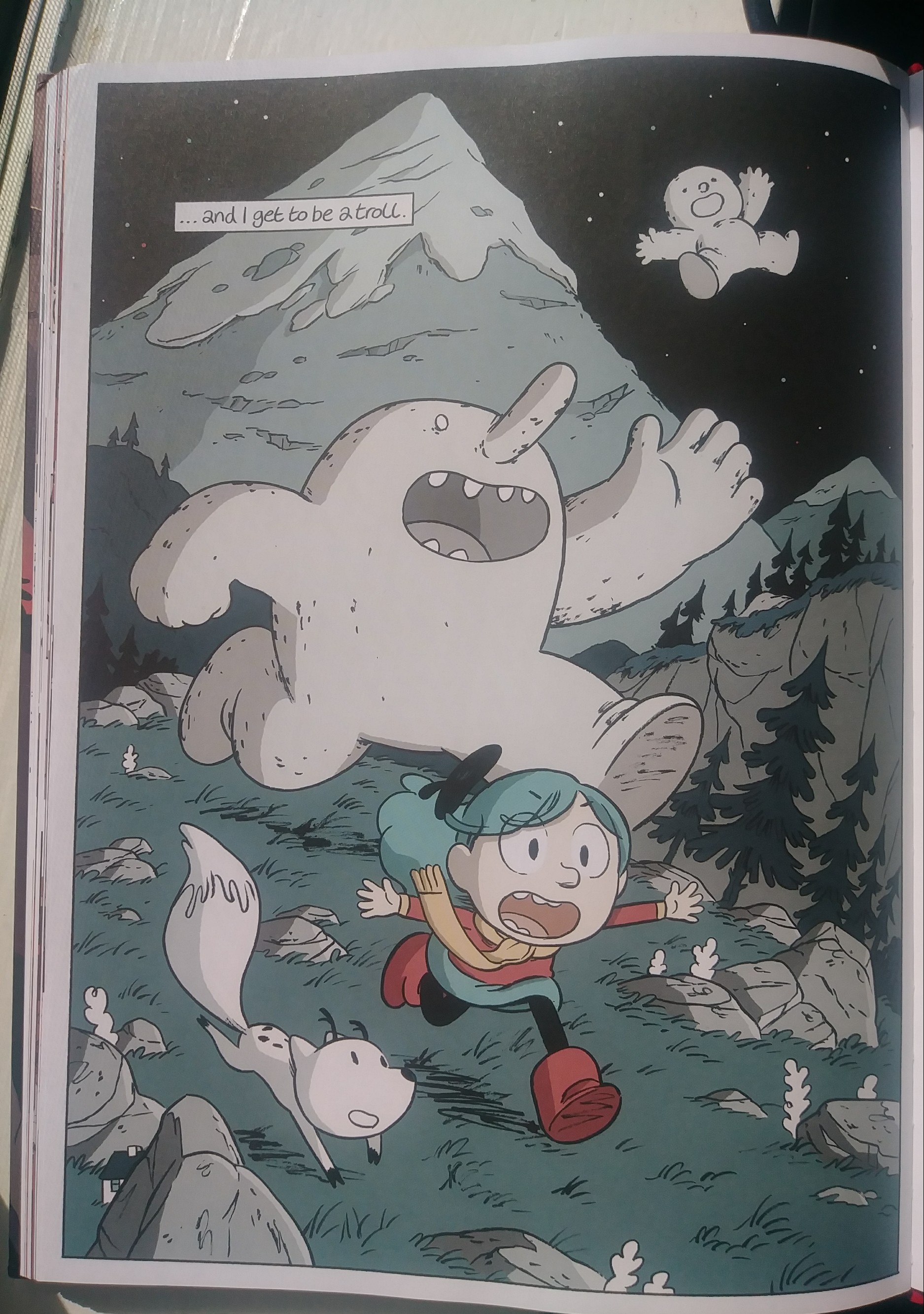 Read online Hilda and the Mountain King comic -  Issue # TPB - 75