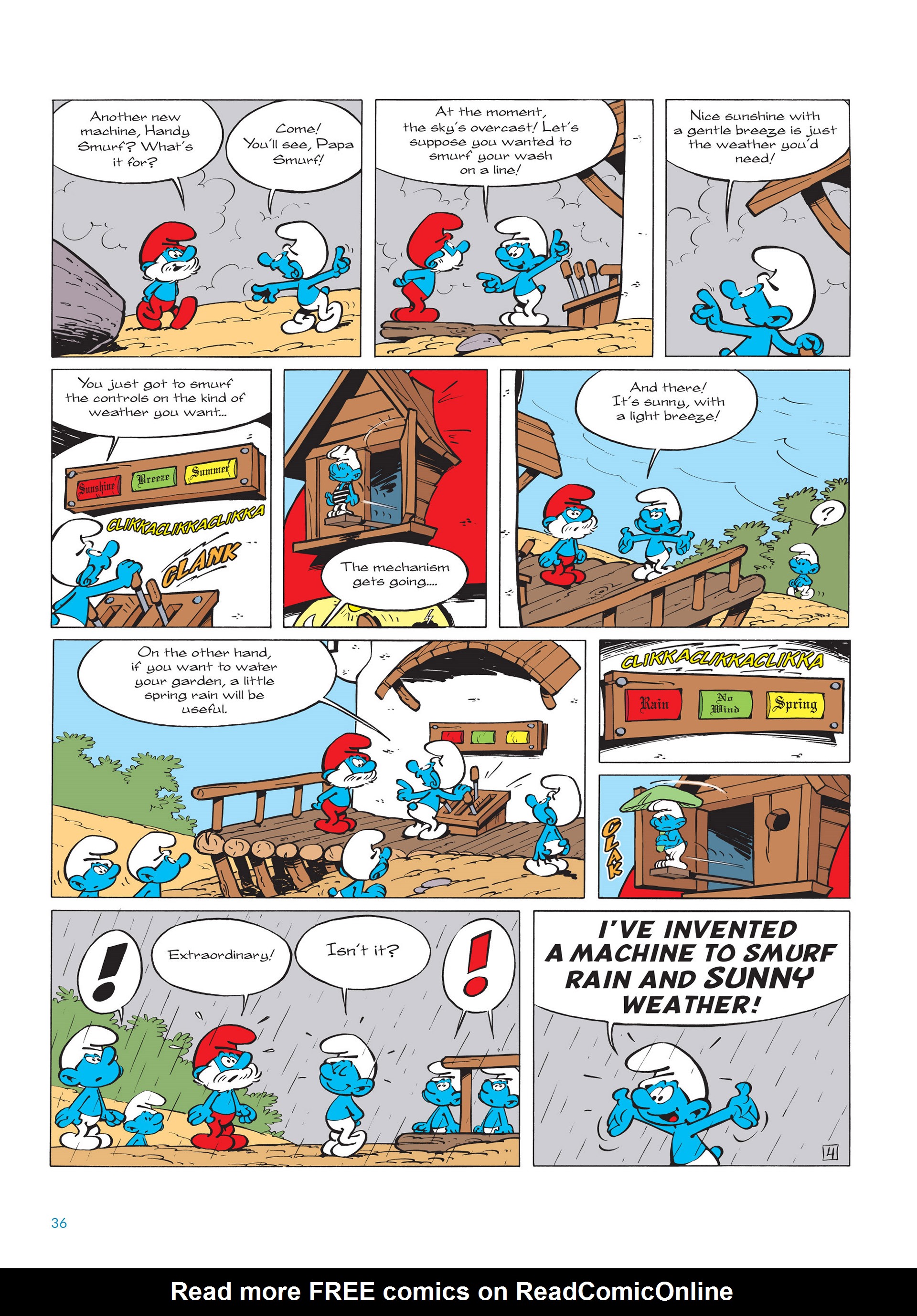 Read online The Smurfs comic -  Issue #14 - 37