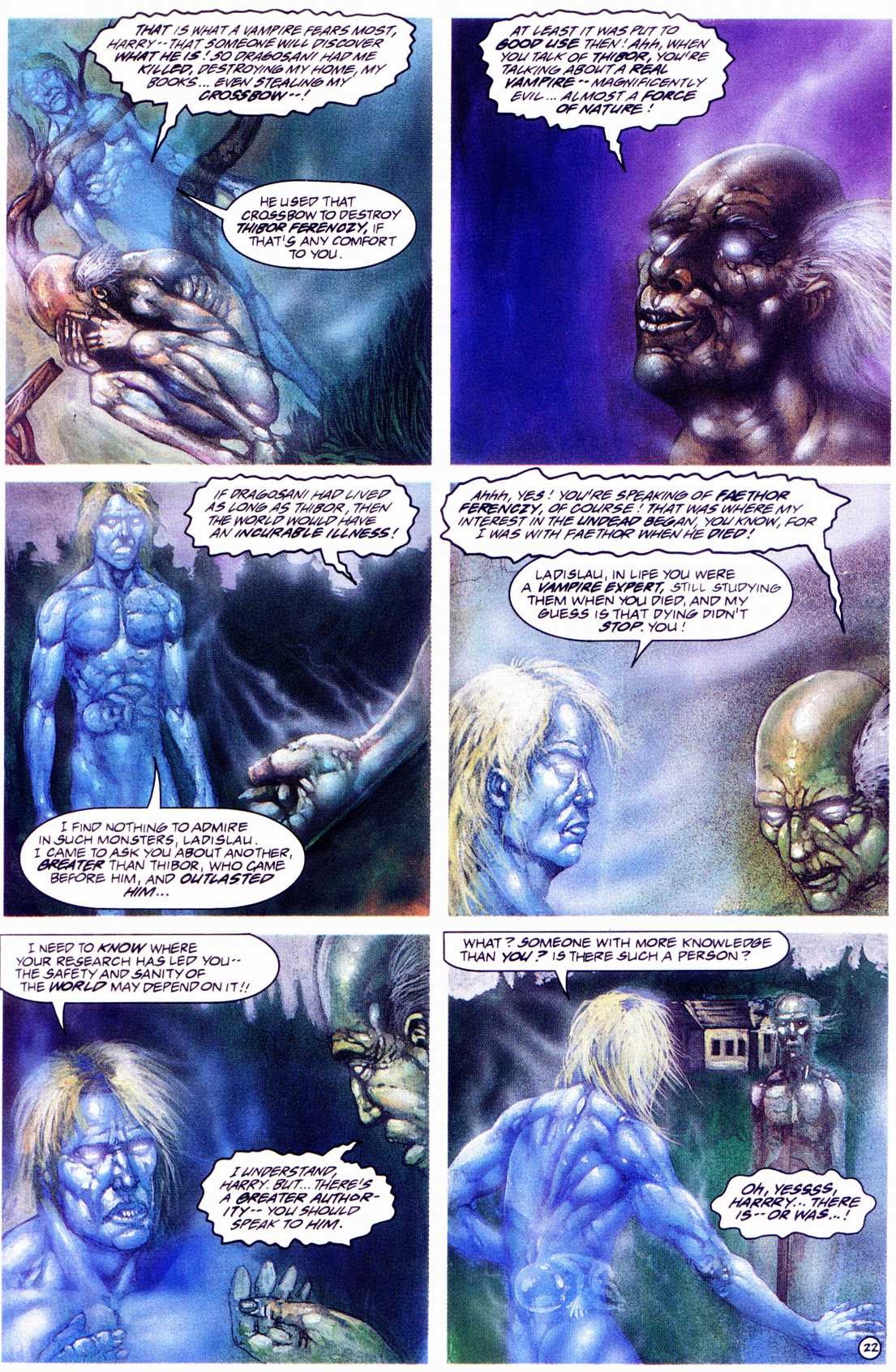 Read online Necroscope Book II: Wamphyri comic -  Issue #3 - 24