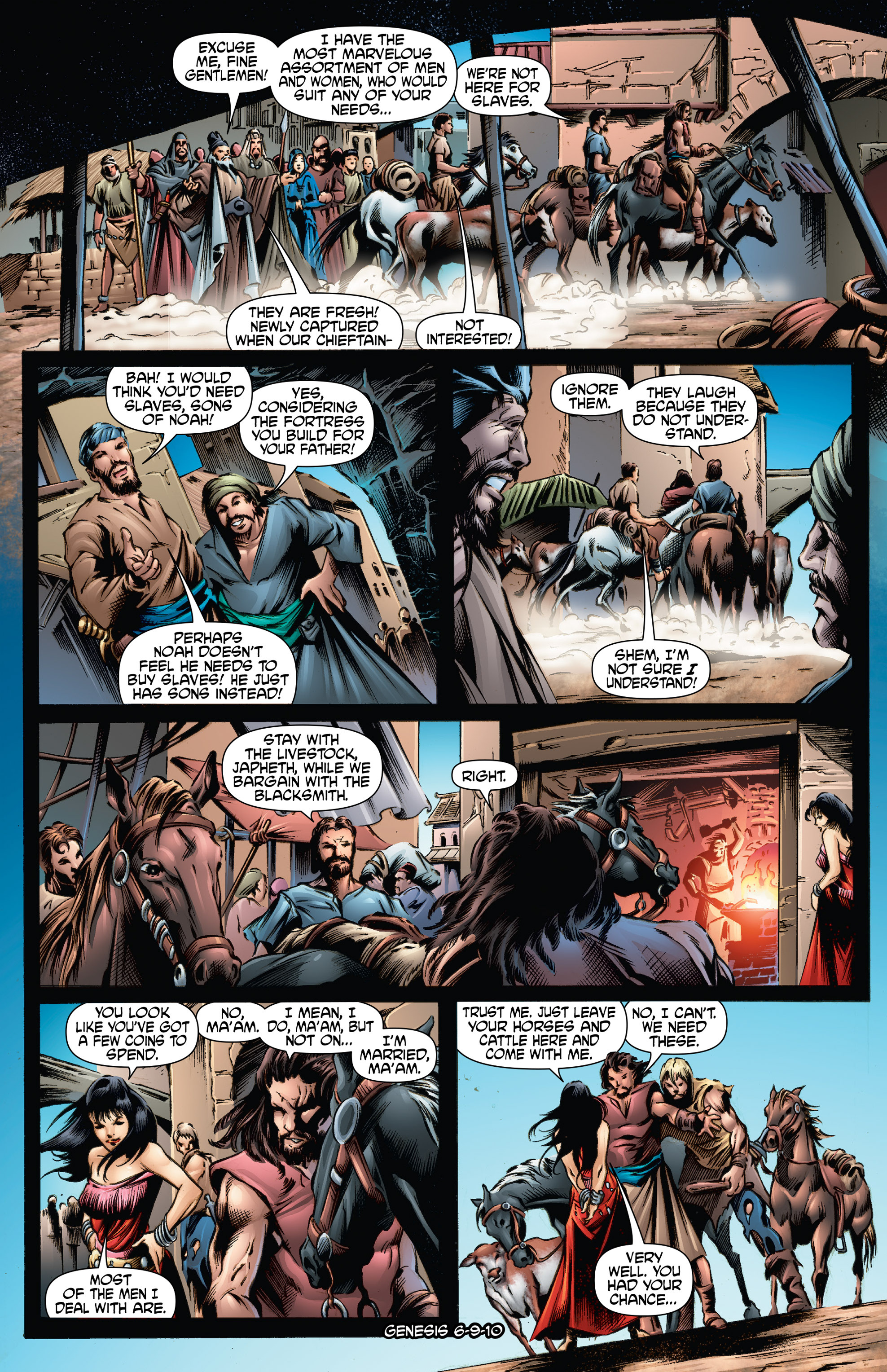 Read online The Kingstone Bible comic -  Issue #1 - 34