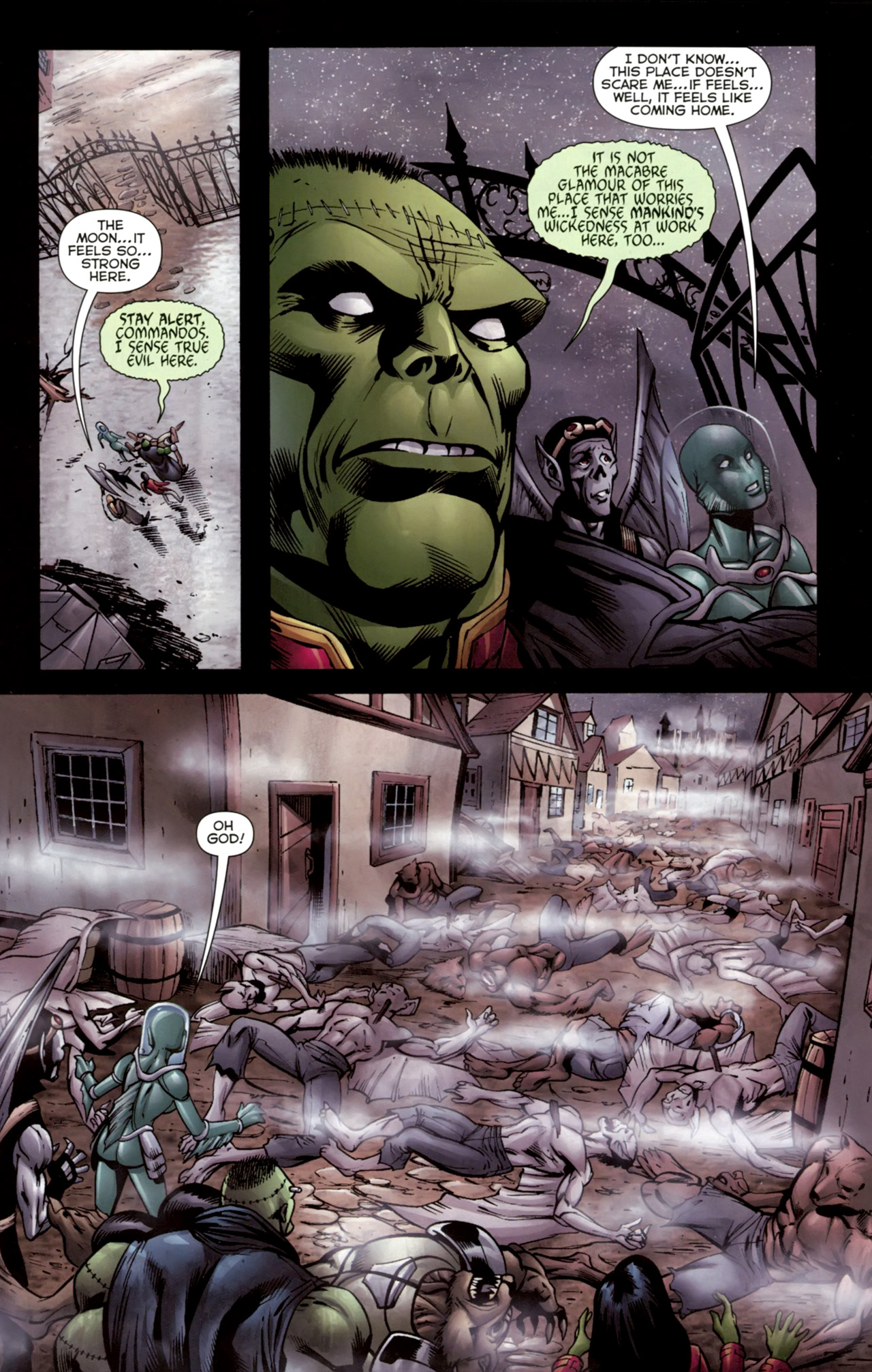 Read online Flashpoint: Frankenstein & The Creatures of the Unknown comic -  Issue #3 - 9