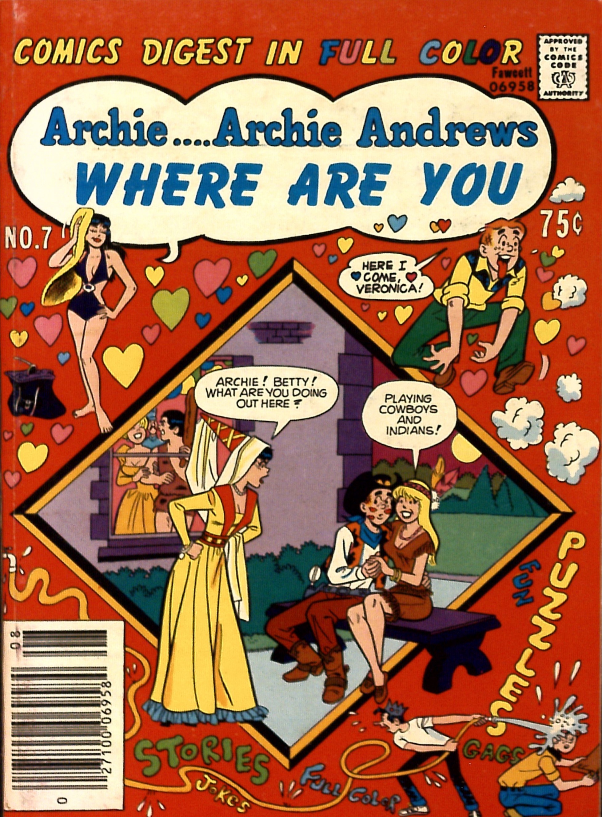 Read online Archie...Archie Andrews, Where Are You? Digest Magazine comic -  Issue #7 - 1