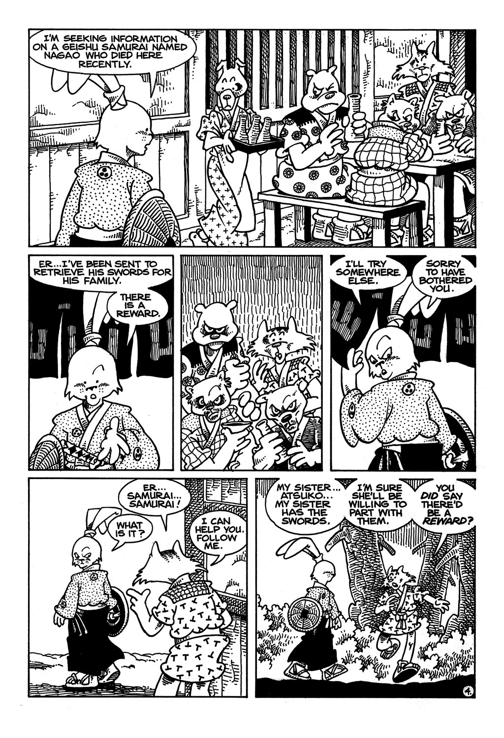 Read online Usagi Yojimbo (1987) comic -  Issue #19 - 6
