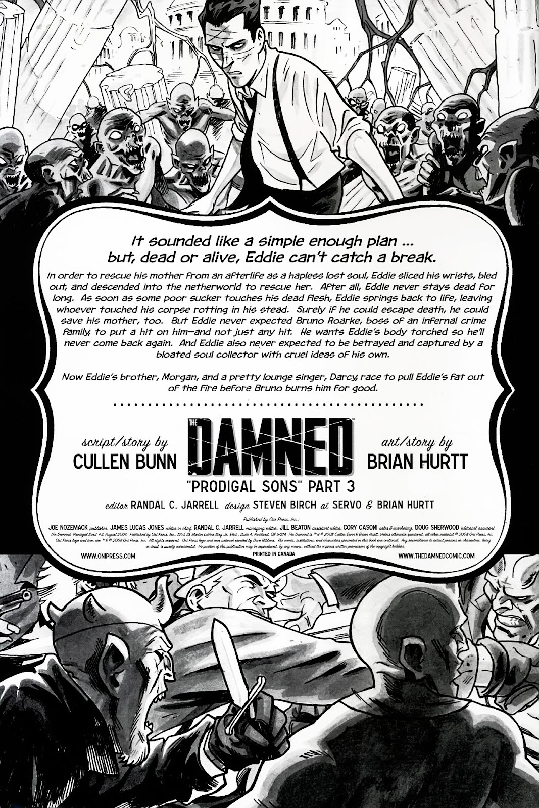 The Damned: Prodigal Sons issue 3 - Page 2