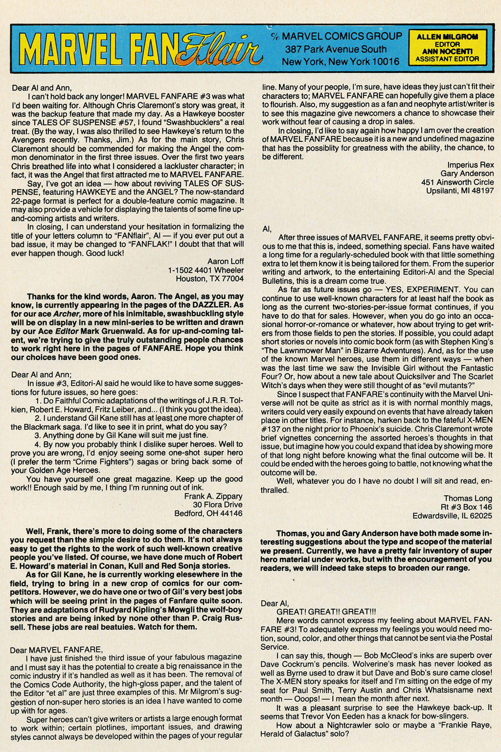 Read online Marvel Fanfare (1982) comic -  Issue #6 - 33