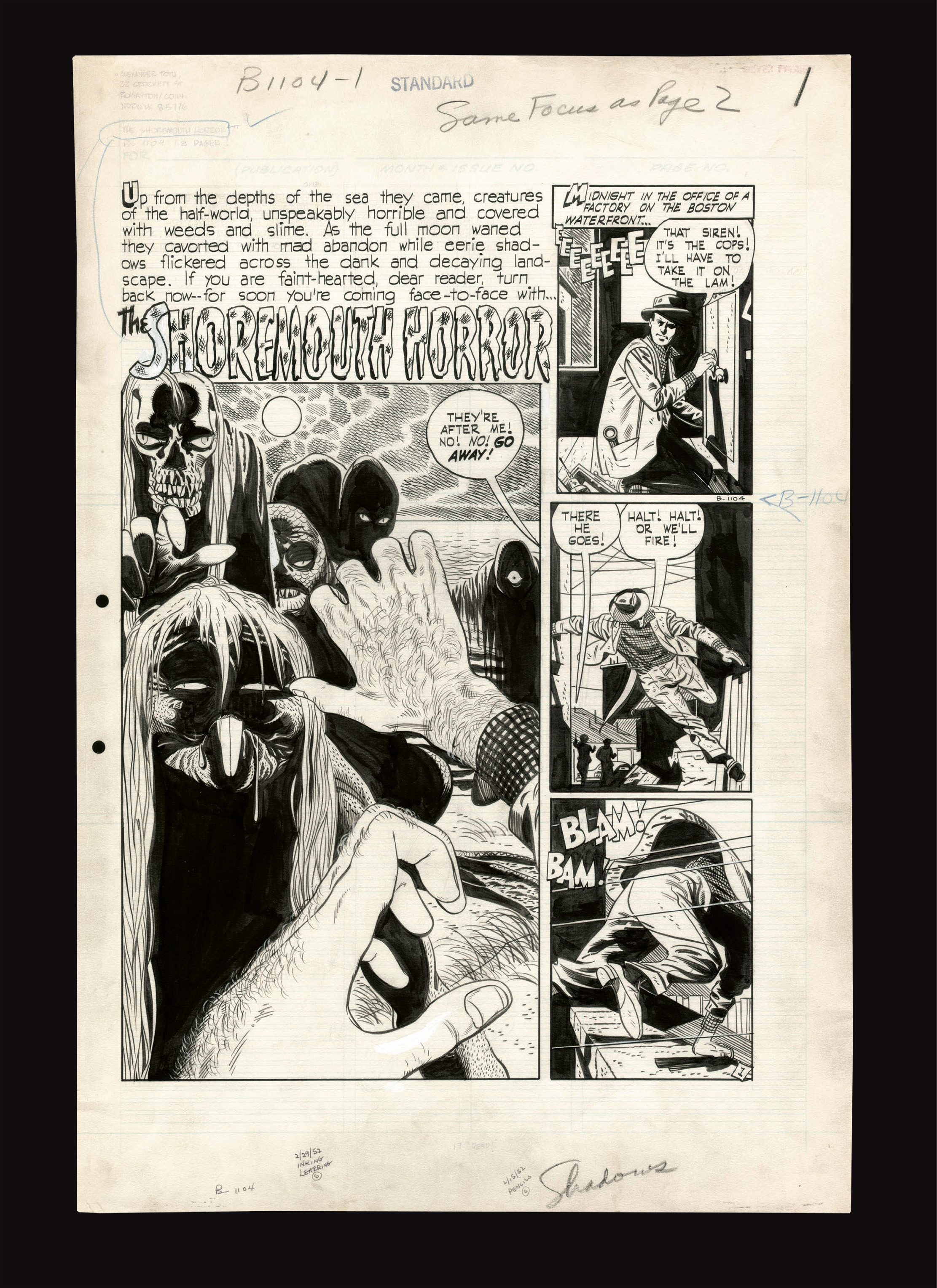 Read online Setting the Standard: Comics by Alex Toth 1952-1954 comic -  Issue # TPB (Part 4) - 107
