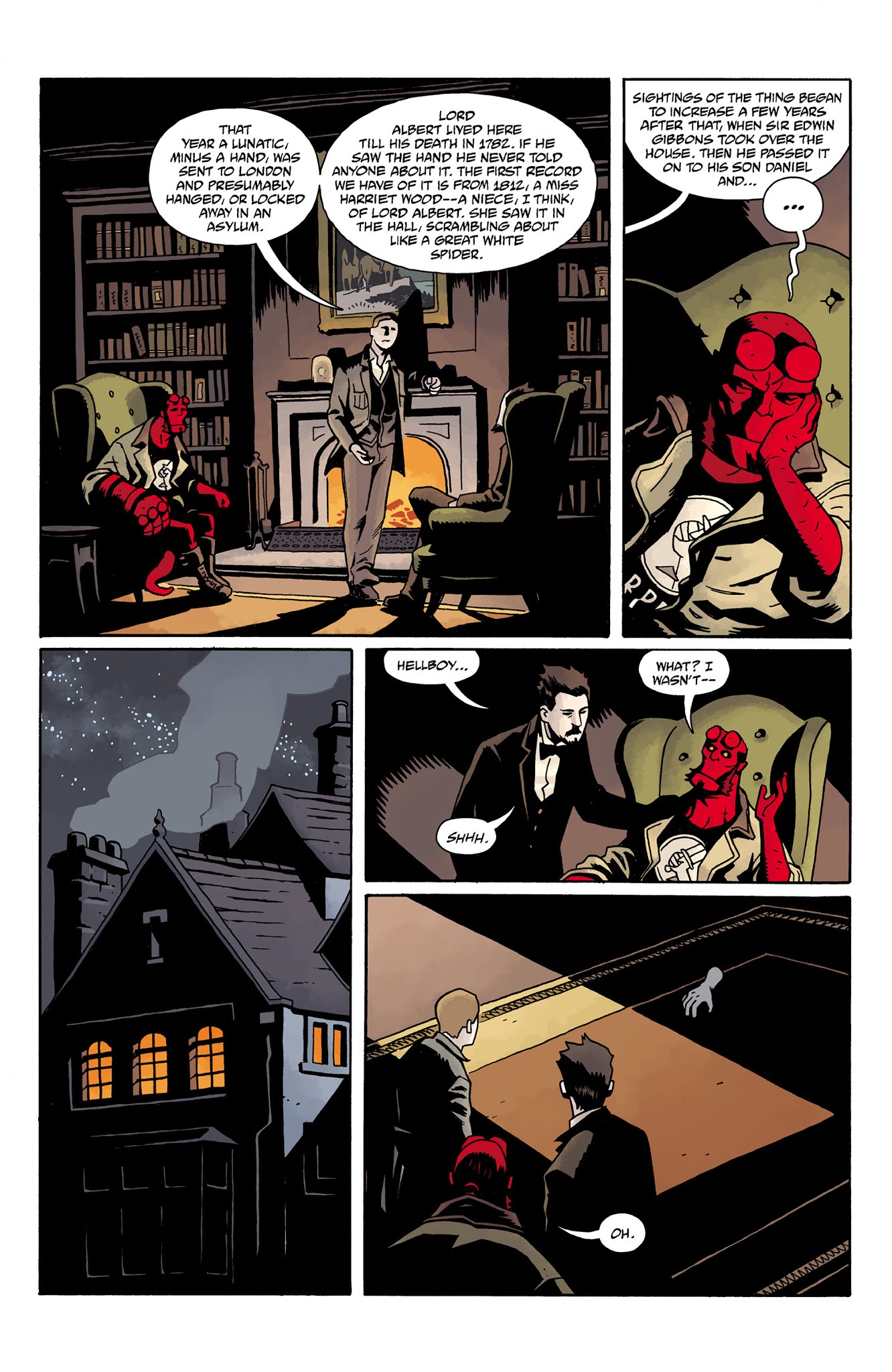 Read online Hellboy and the B.P.R.D.: 1953 - The Phantom Hand & the Kelpie comic -  Issue # Full - 6