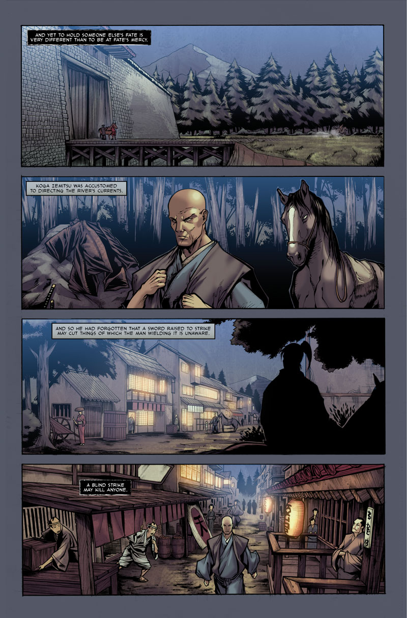 Read online Samurai's Blood comic -  Issue #5 - 7