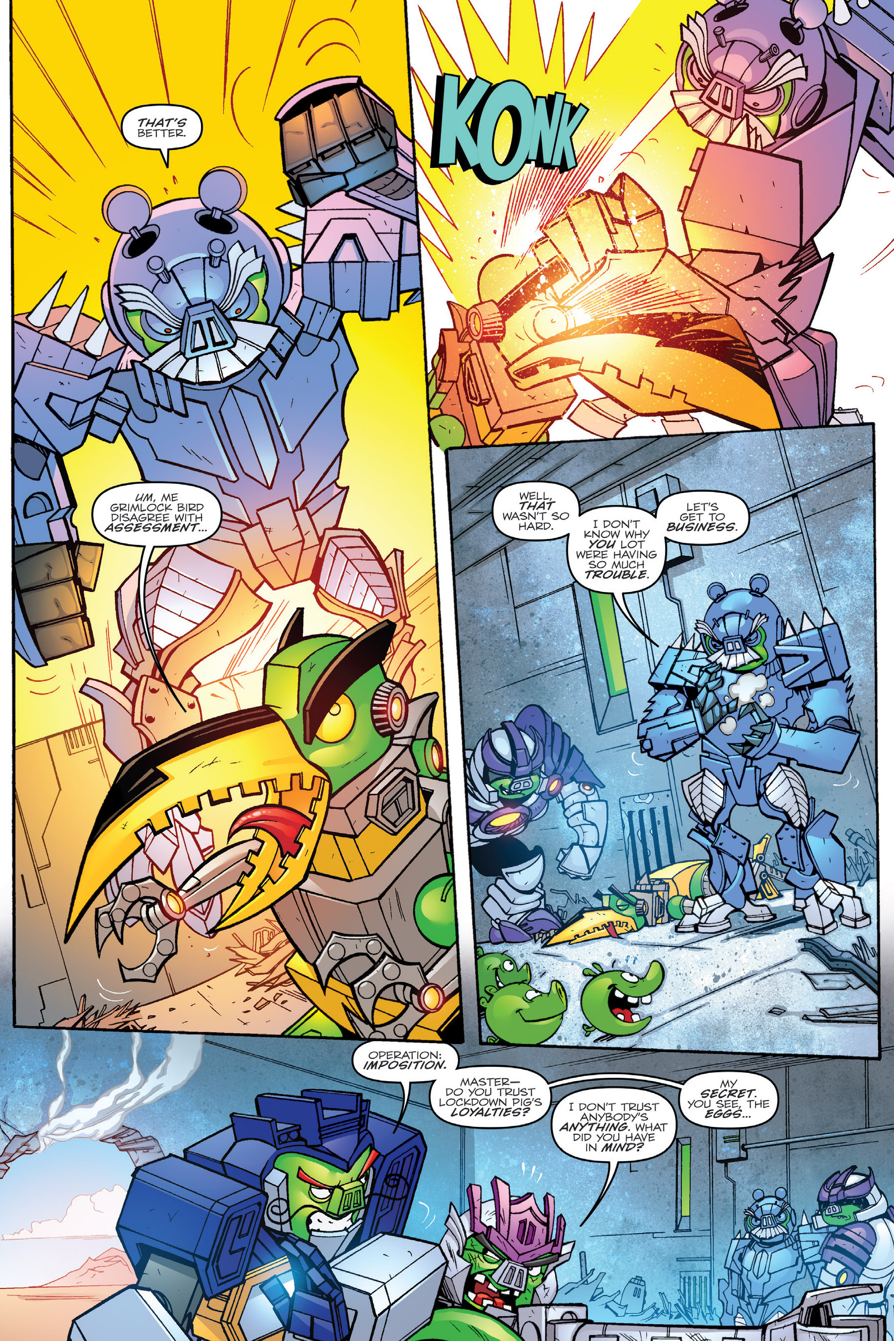 Read online Angry Birds Transformers: Age of Eggstinction comic -  Issue # Full - 41