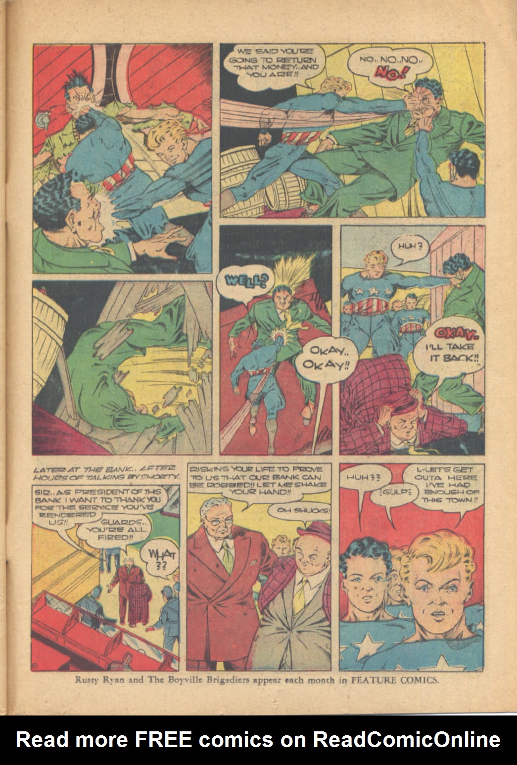 Read online Feature Comics comic -  Issue #54 - 58