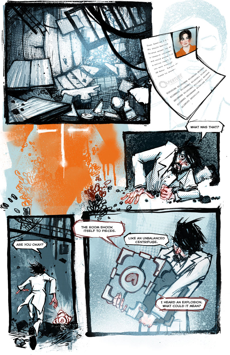 Read online Portal 2: Lab Rat comic -  Issue # Full - 10