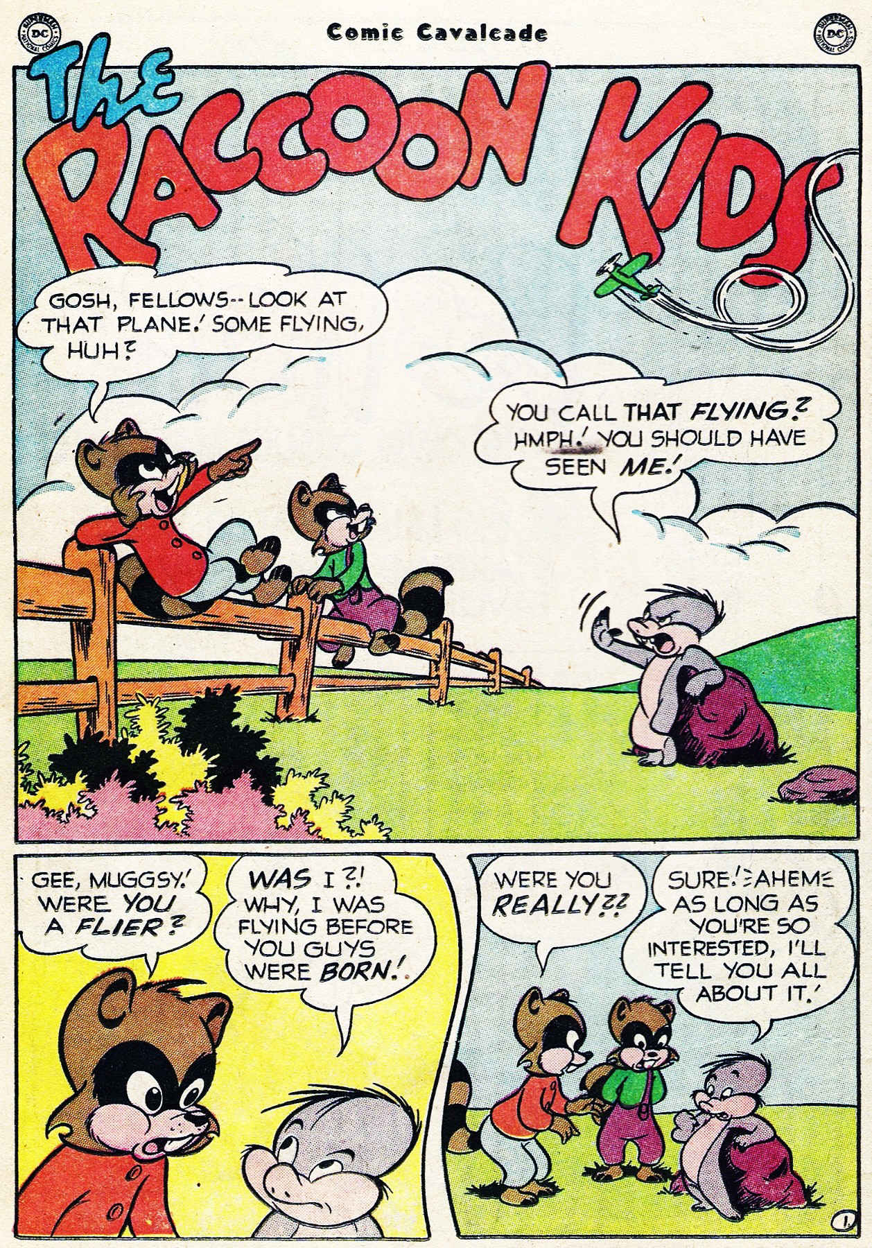 Read online Comic Cavalcade comic -  Issue #37 - 20