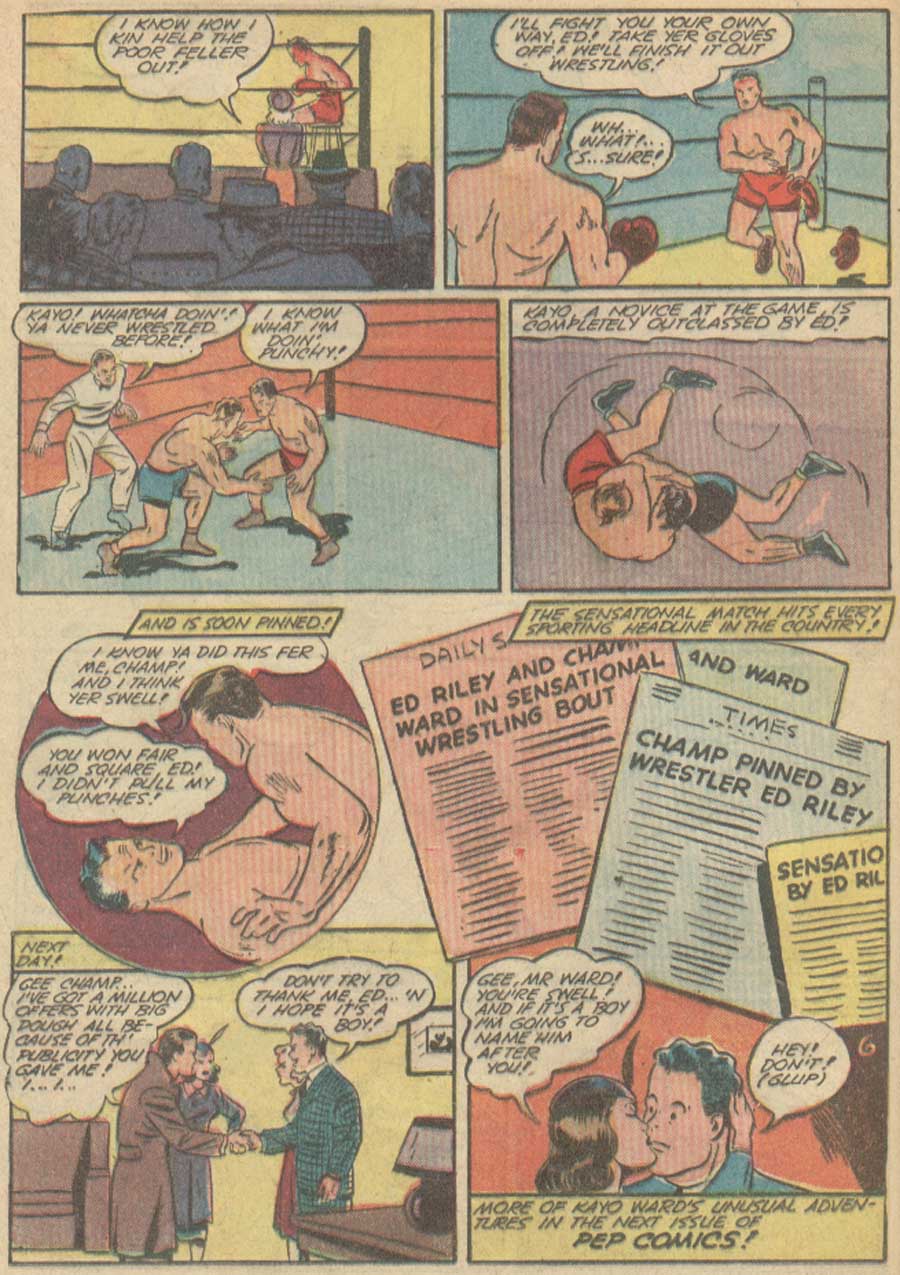 Read online Pep Comics comic -  Issue #14 - 60