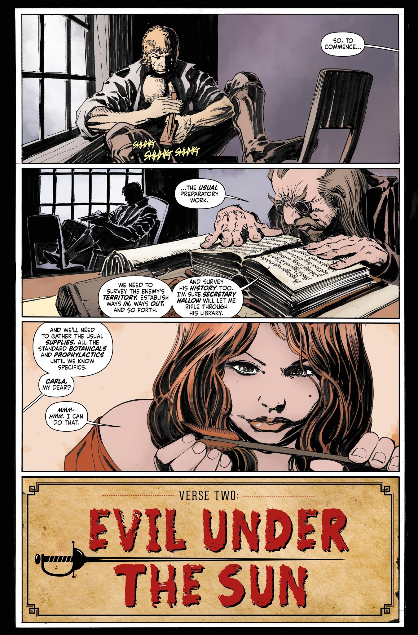 Read online Captain Kronos - Vampire Hunter comic -  Issue #2 - 4