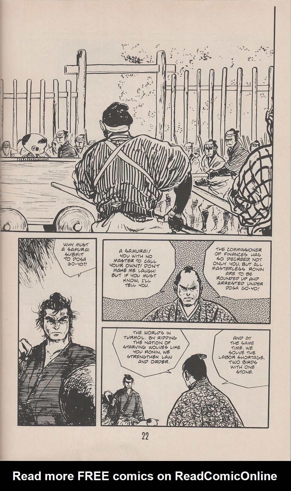 Read online Lone Wolf and Cub comic -  Issue #22 - 29