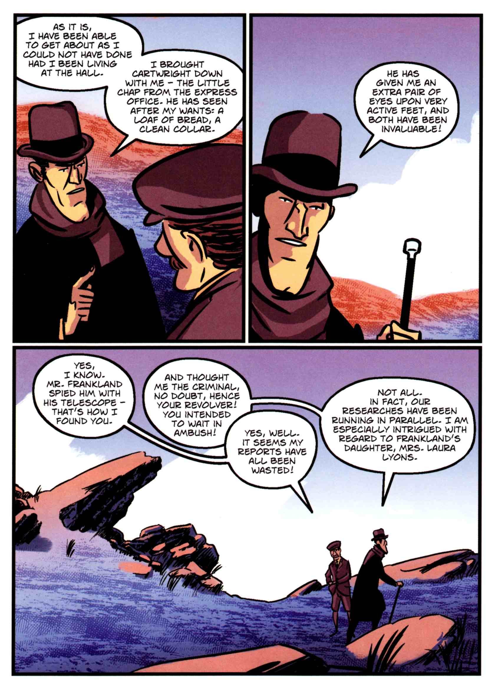 Read online The Hound of the Baskervilles (2009) comic -  Issue # TPB - 103