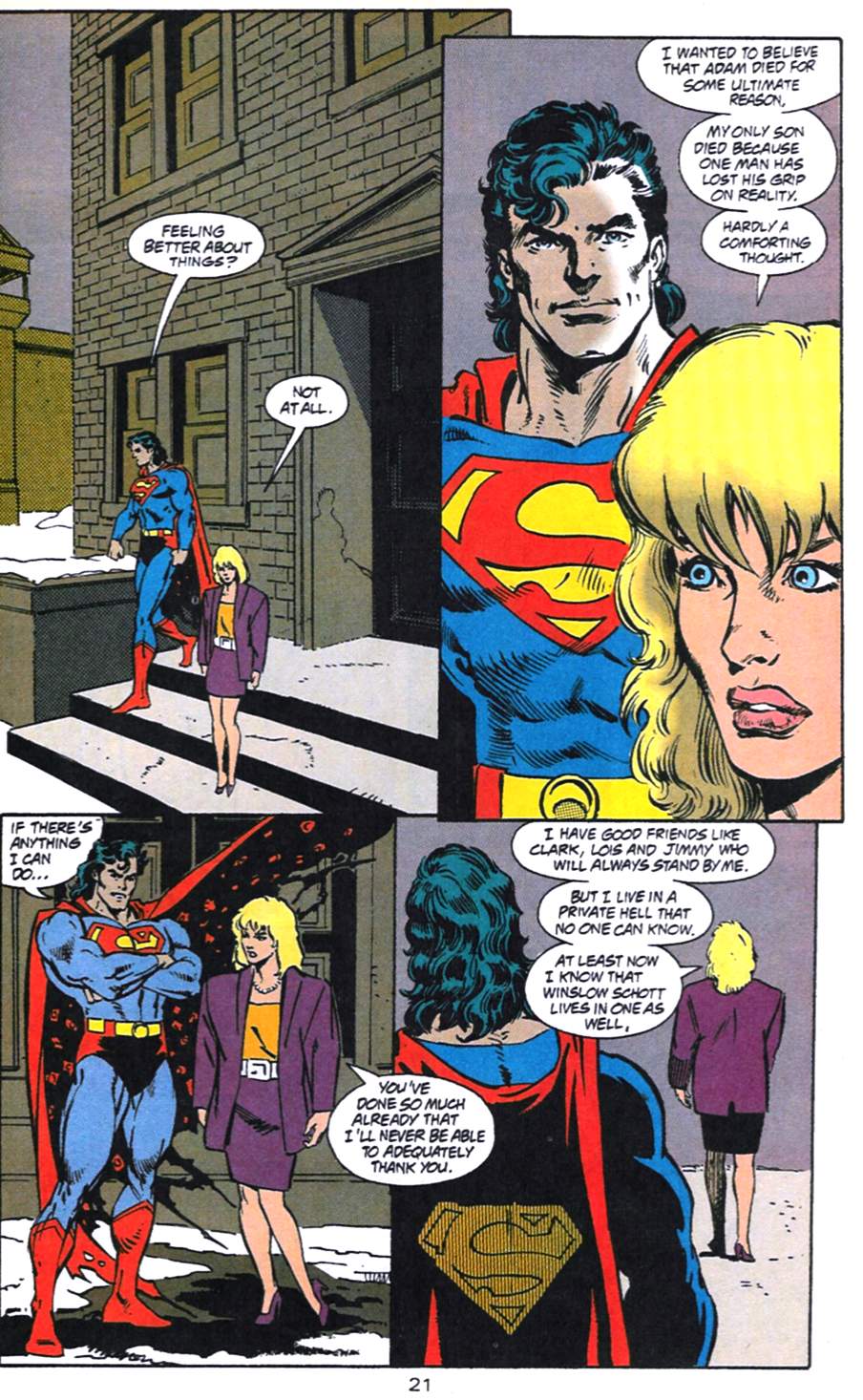 Read online Superman (1987) comic -  Issue #98 - 21