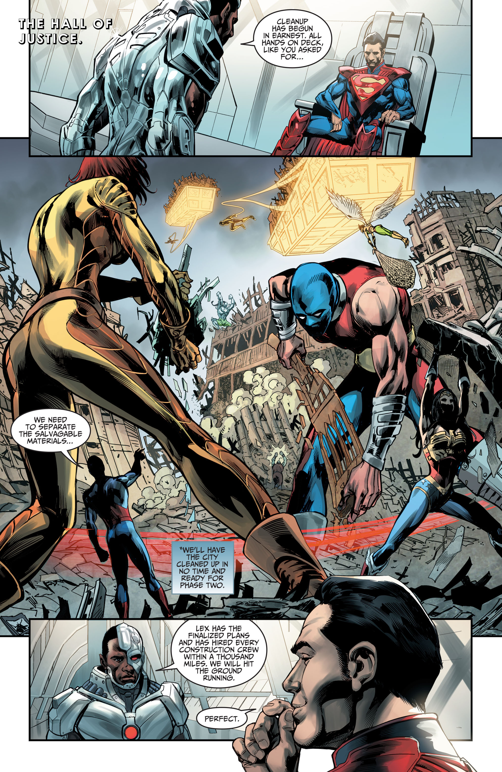 Read online Injustice: Gods Among Us: Year Five comic -  Issue # Annual 1 - 34