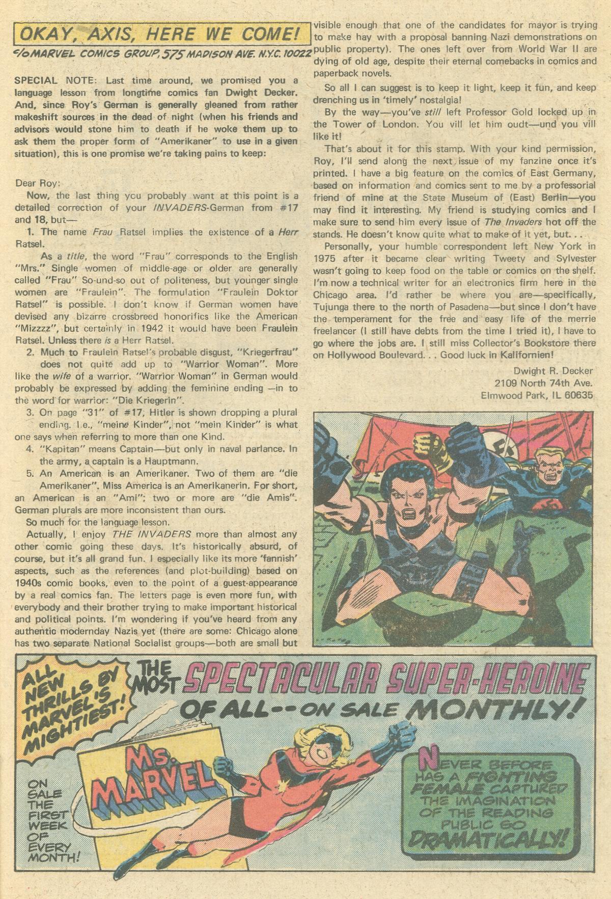 Read online The Invaders (1975) comic -  Issue #22 - 13