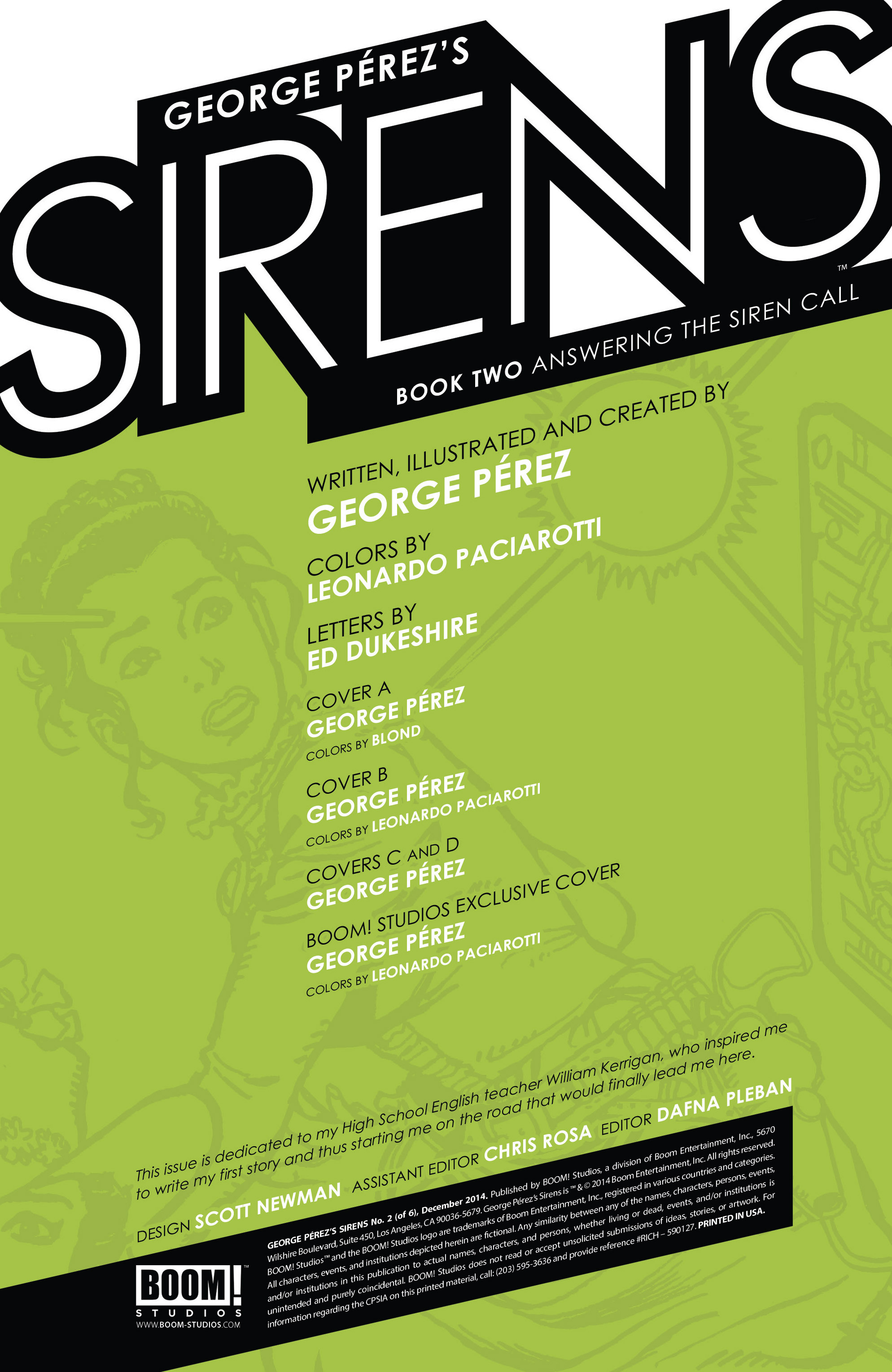 Read online George Pérez's Sirens comic -  Issue #2 - 2