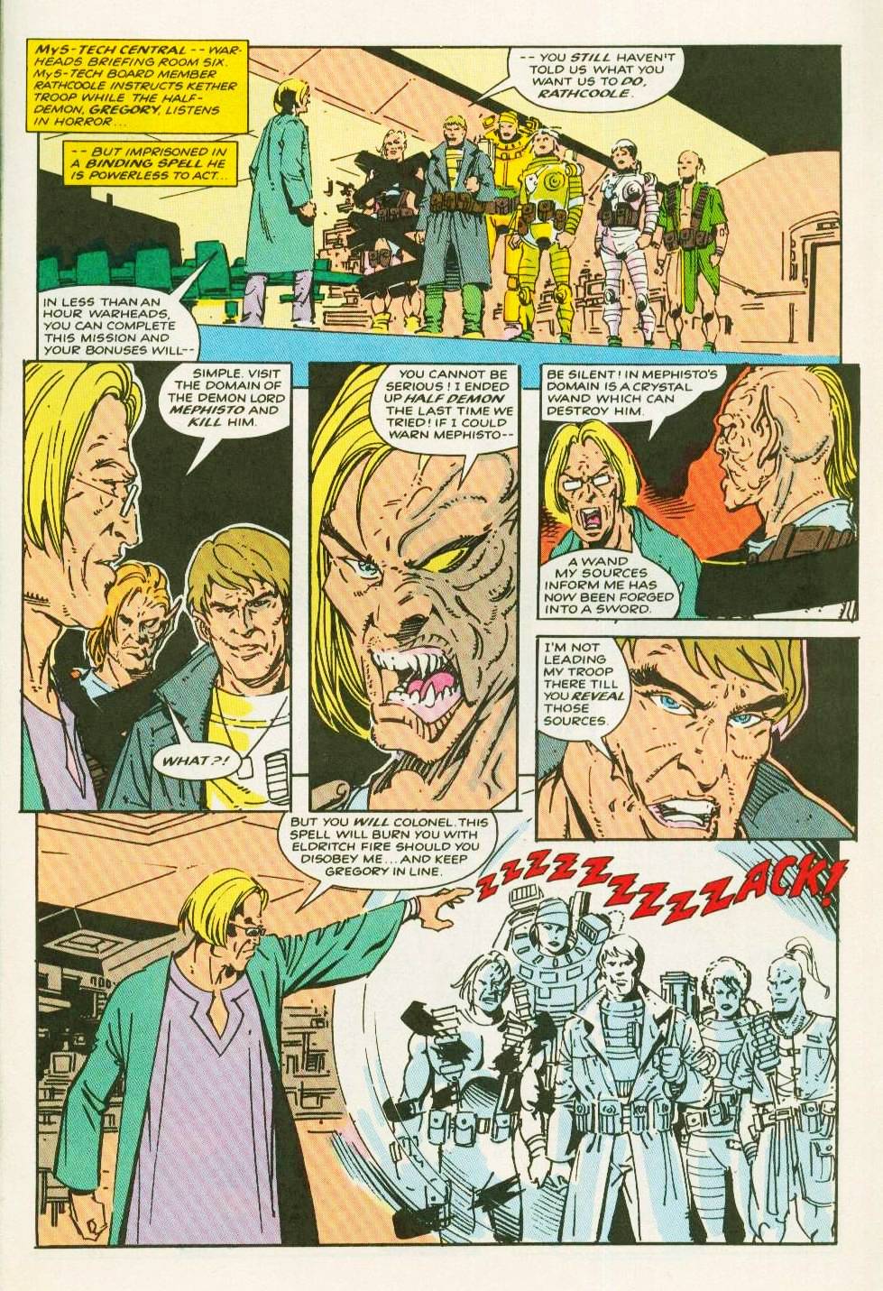 Read online Warheads comic -  Issue #10 - 5