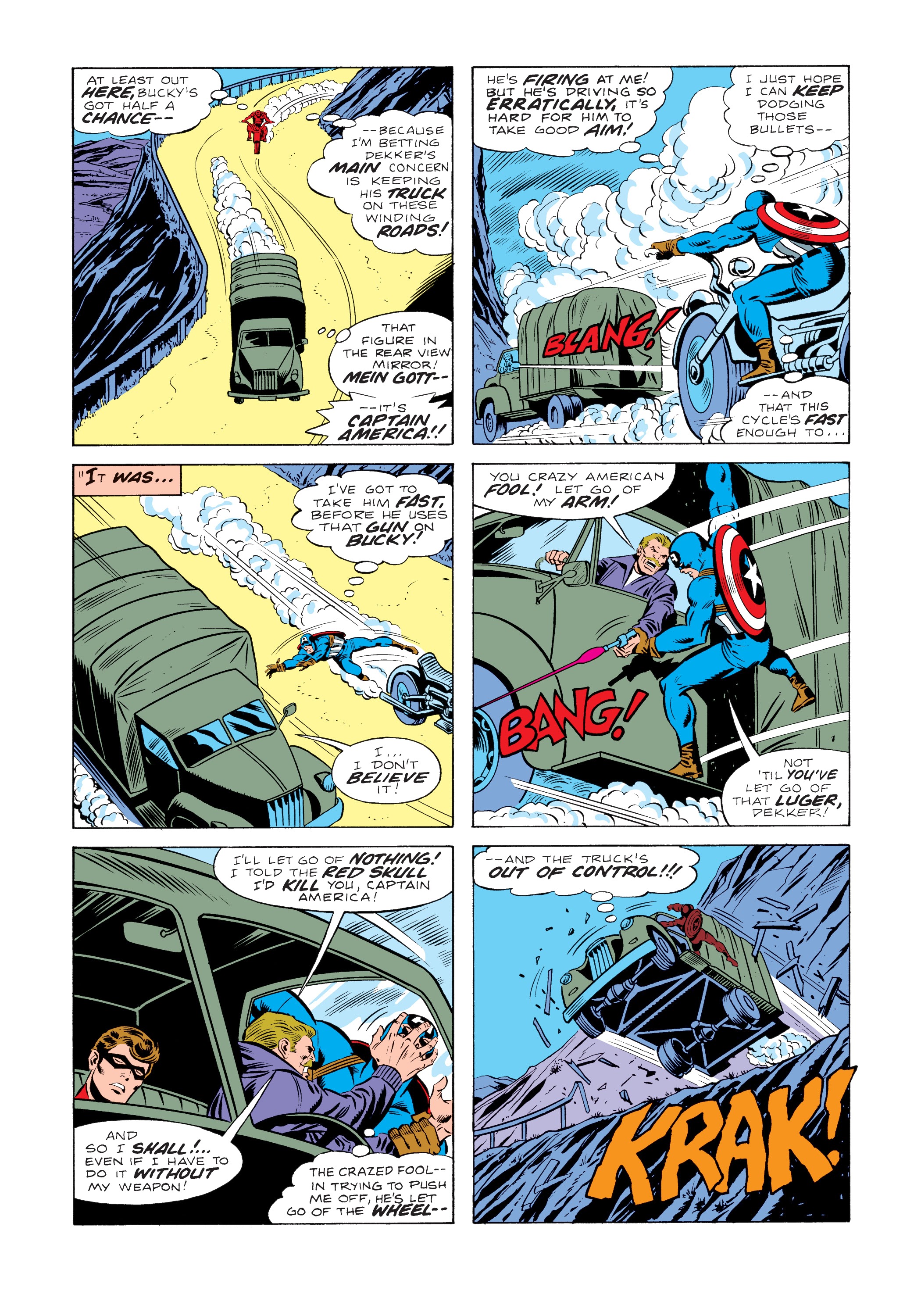 Read online Marvel Masterworks: Captain America comic -  Issue # TPB 12 (Part 1) - 76