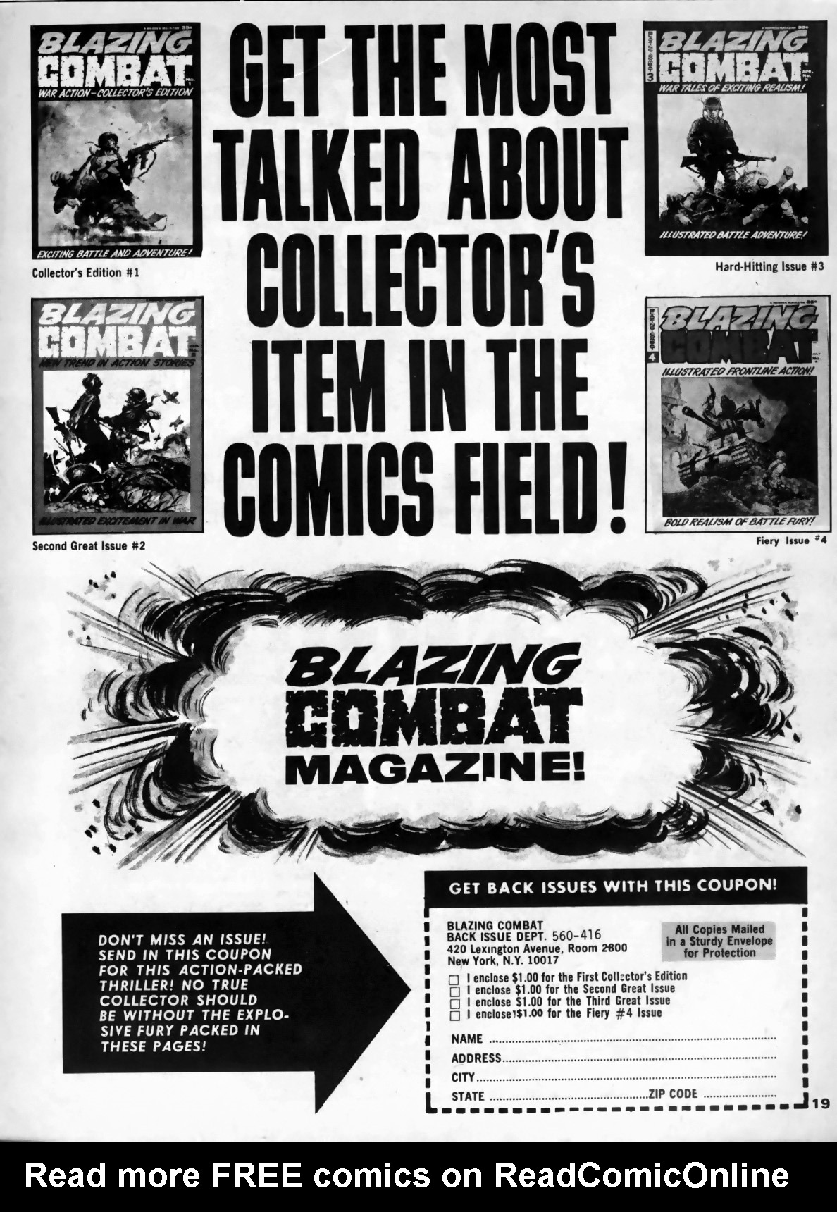 Read online Creepy (1964) comic -  Issue #16 - 19