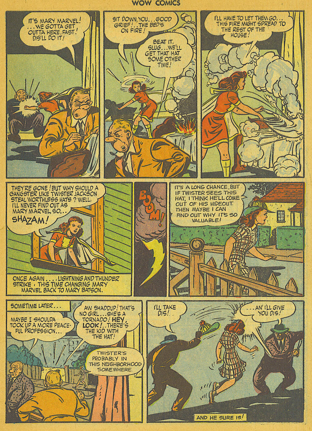 Read online Wow Comics comic -  Issue #32 - 6