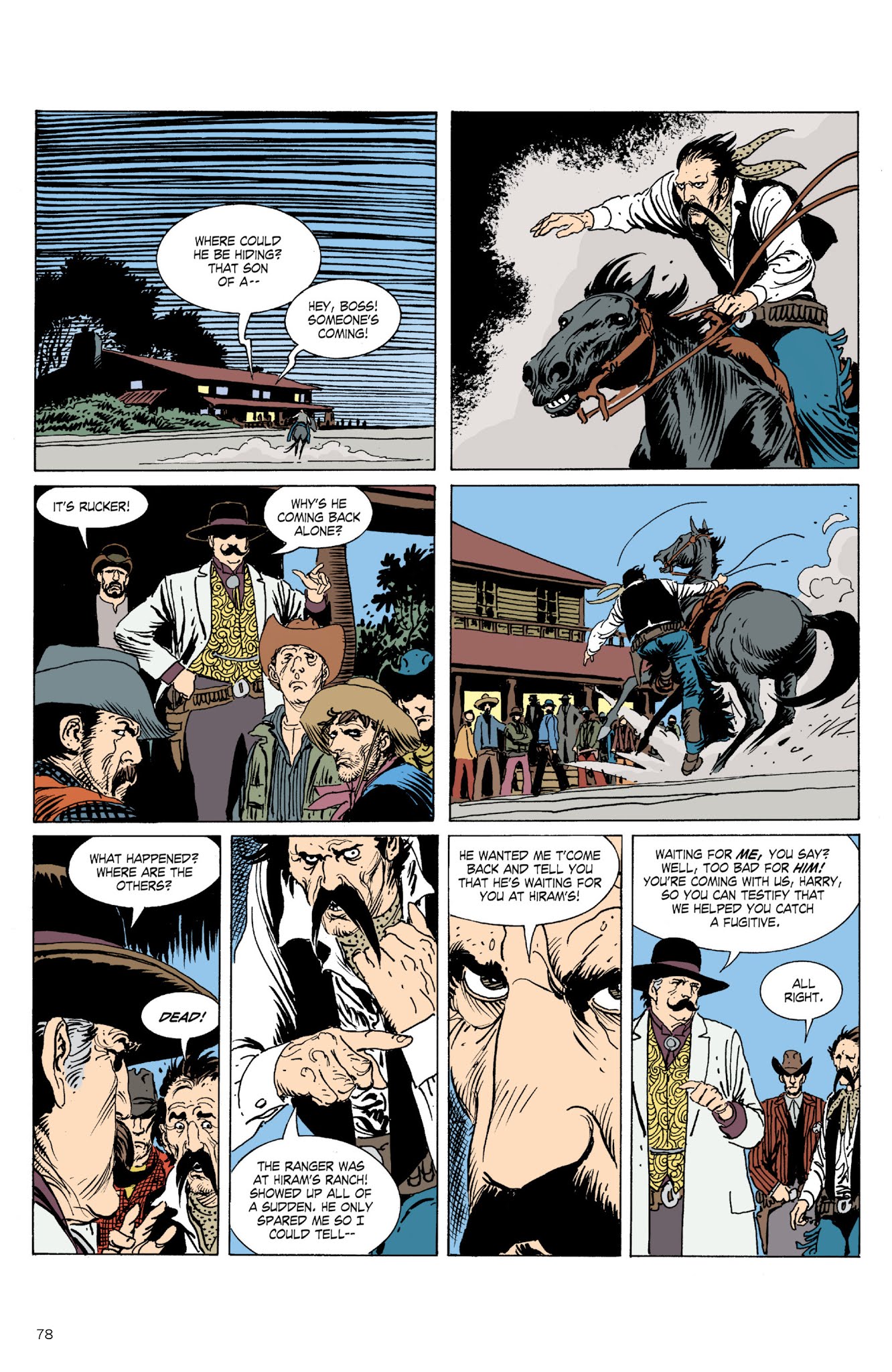 Read online Tex: The Lonesome Rider comic -  Issue # TPB (Part 1) - 77