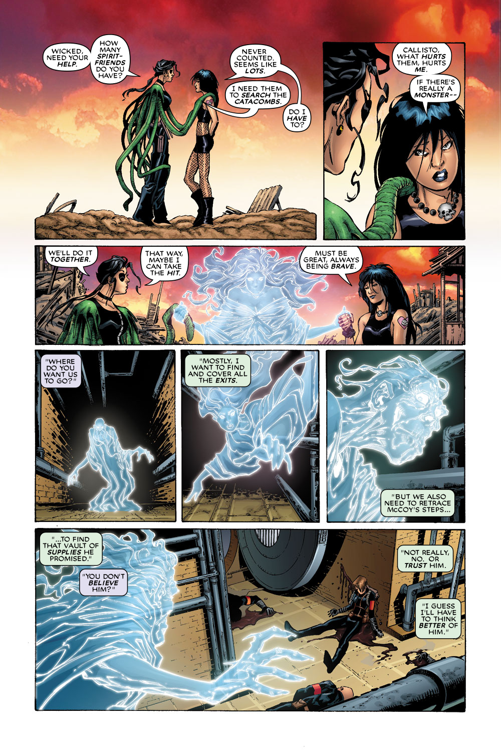 Read online Excalibur (2004) comic -  Issue #10 - 7