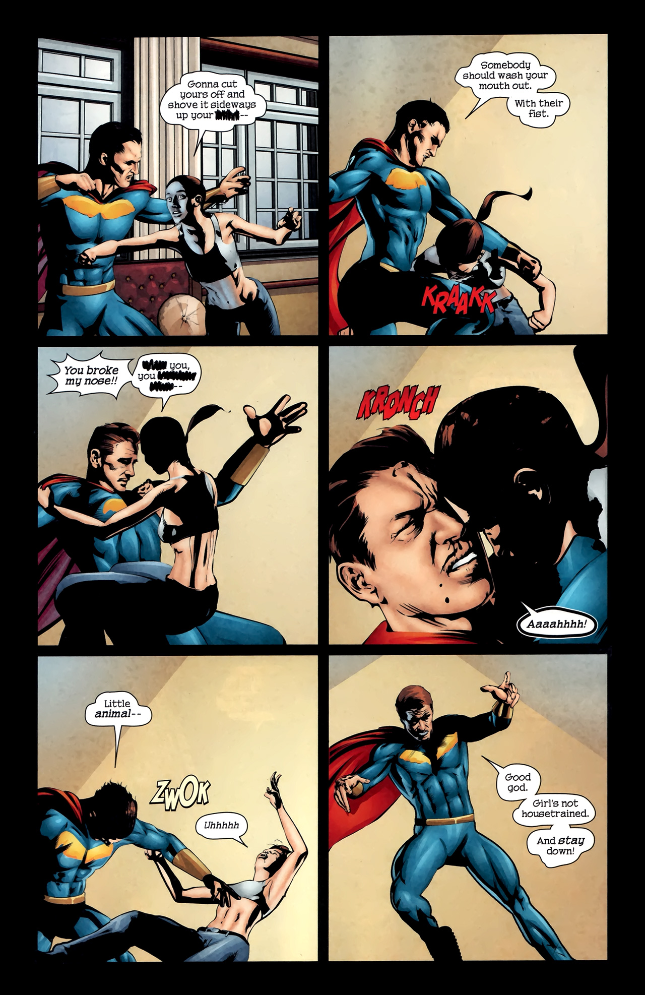 Read online X-Men Noir: Mark of Cain comic -  Issue #4 - 19