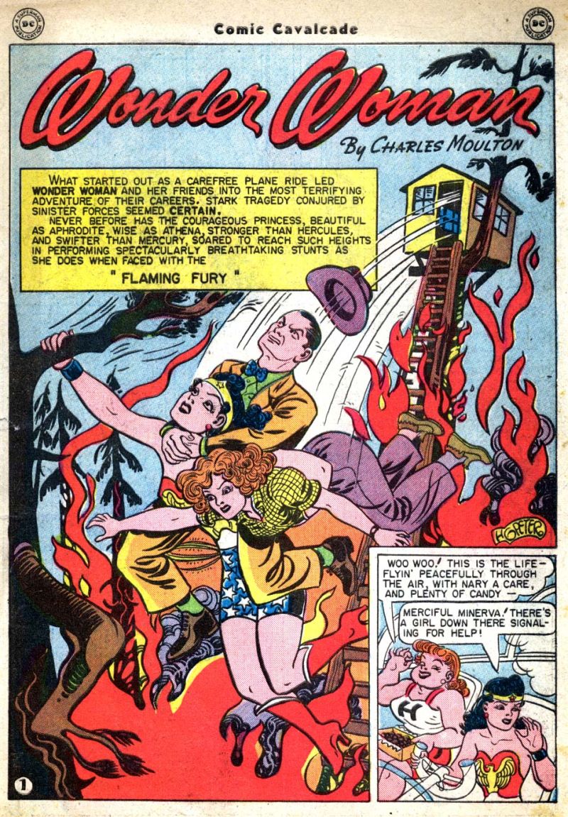 Read online Comic Cavalcade comic -  Issue #15 - 3