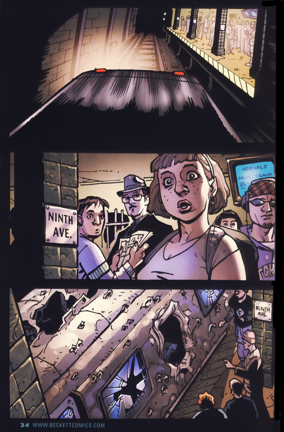 Read online Terminator 3 comic -  Issue #6 - 36