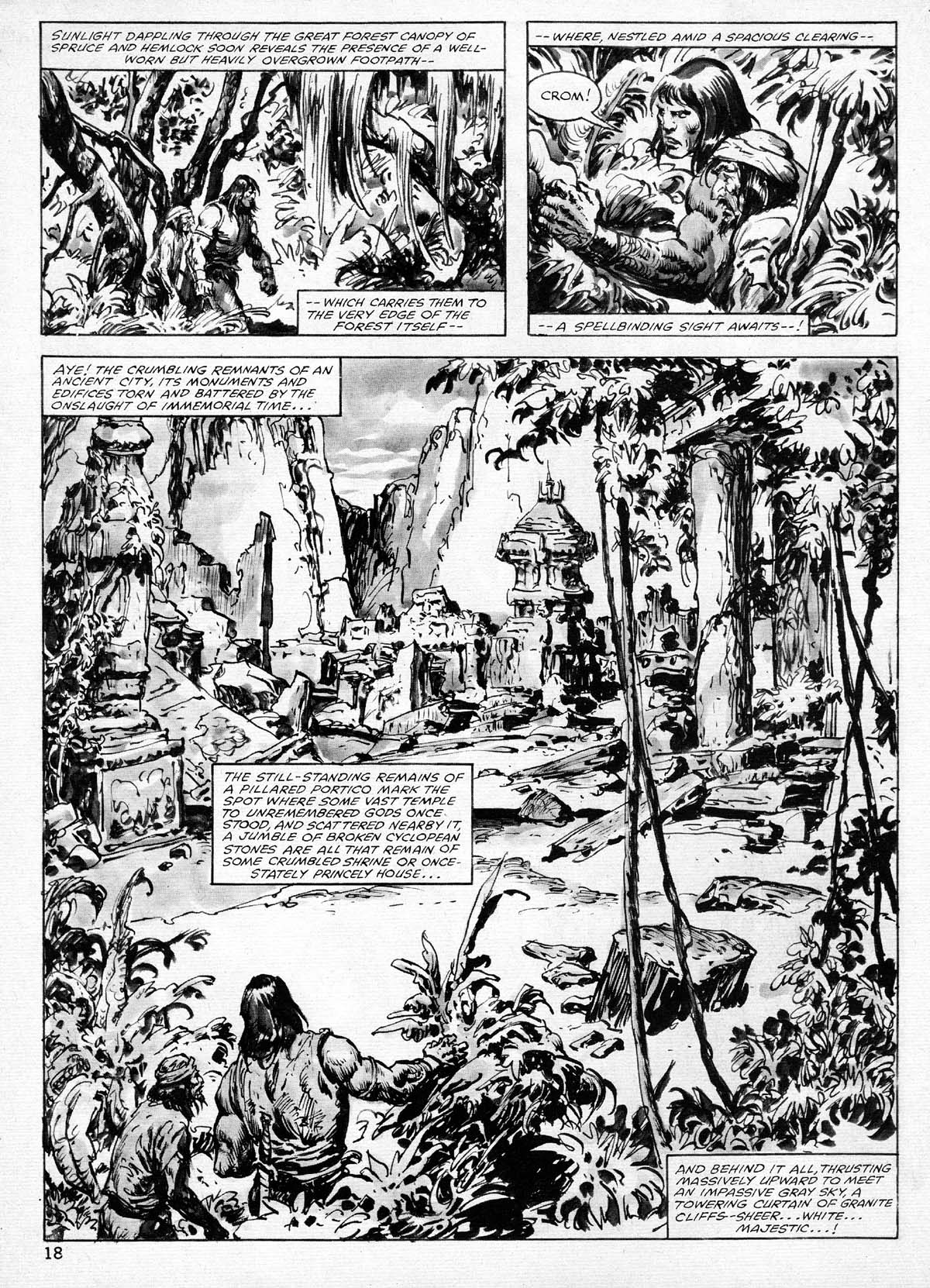 Read online The Savage Sword Of Conan comic -  Issue #77 - 18