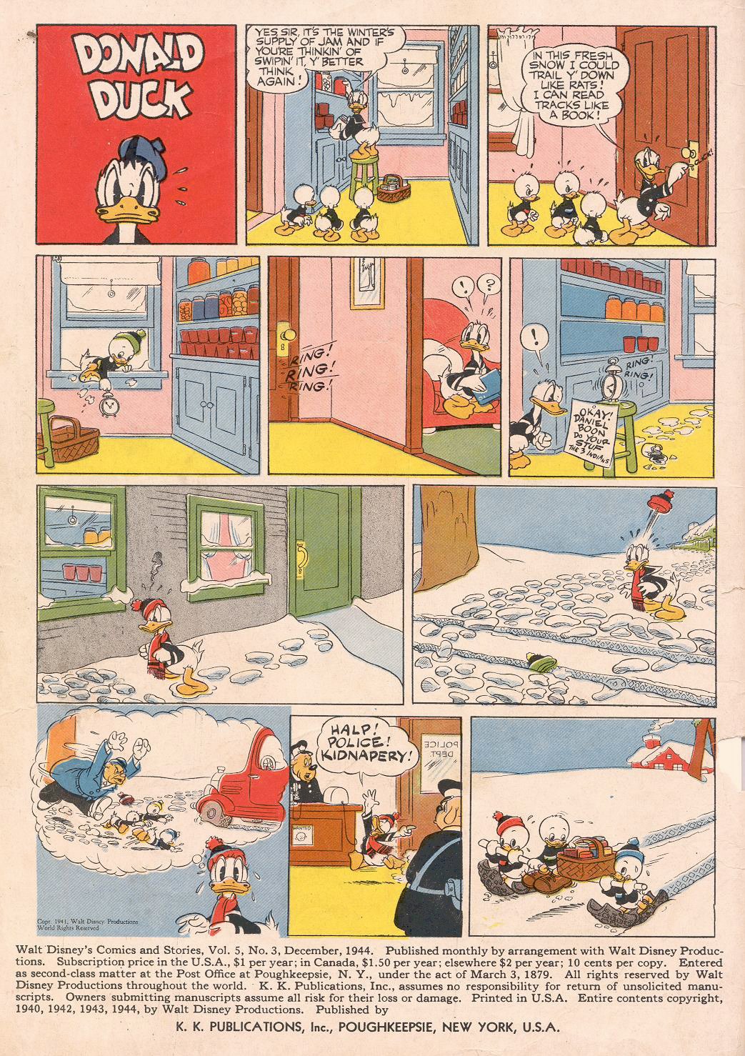 Read online Walt Disney's Comics and Stories comic -  Issue #51 - 2