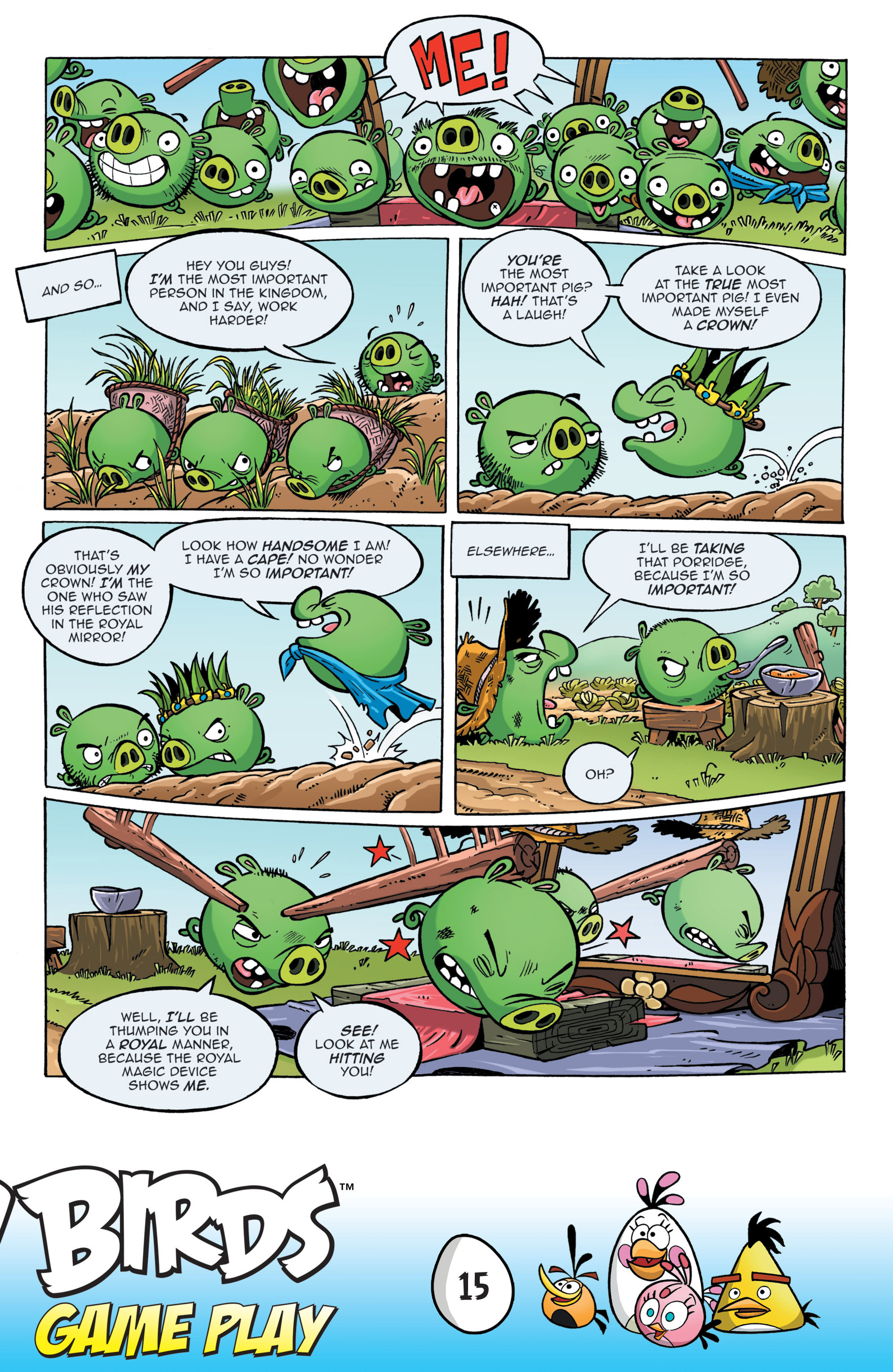 Read online Angry Birds Comics: Game Play comic -  Issue #2 - 17