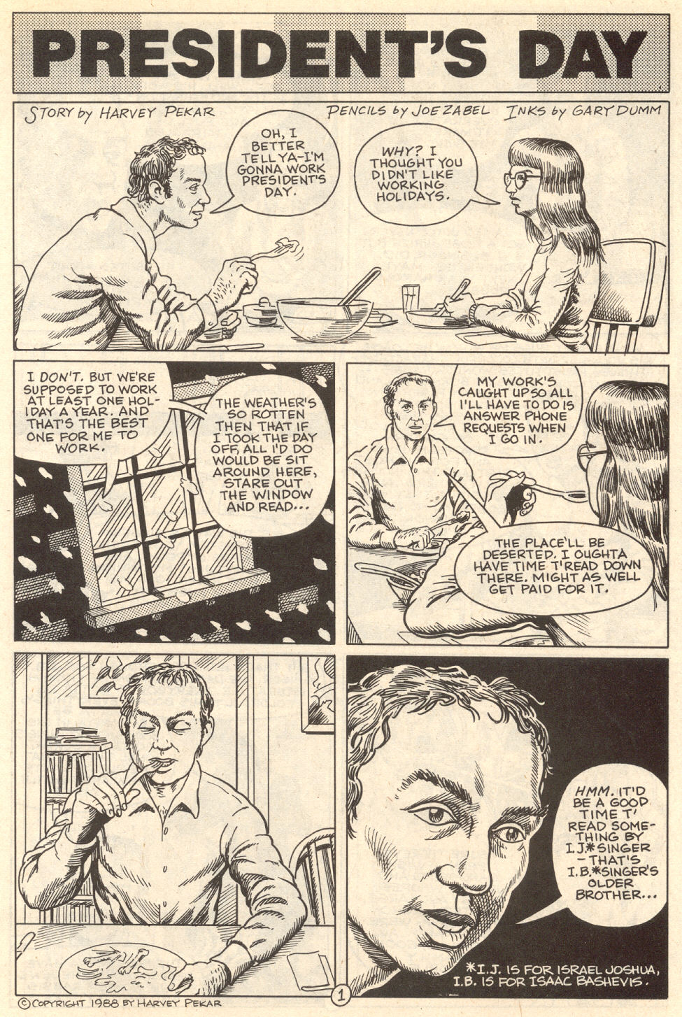 Read online American Splendor (1976) comic -  Issue #13 - 38