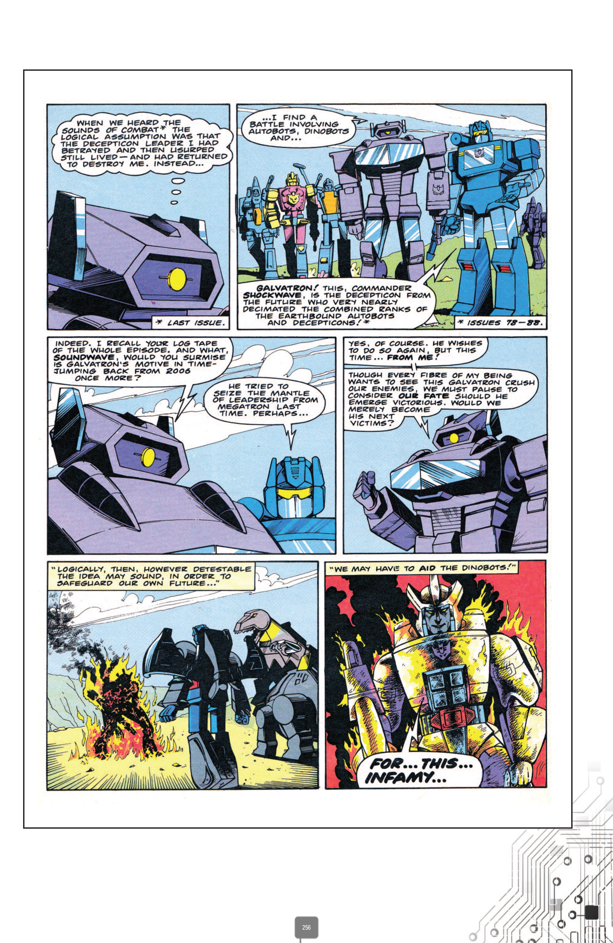 Read online The Transformers Classics UK comic -  Issue # TPB 3 - 256