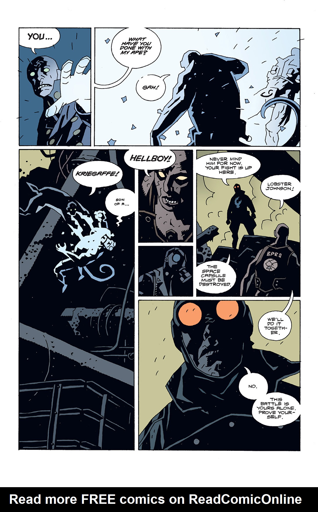 Read online Hellboy: Conqueror Worm comic -  Issue #3 - 8