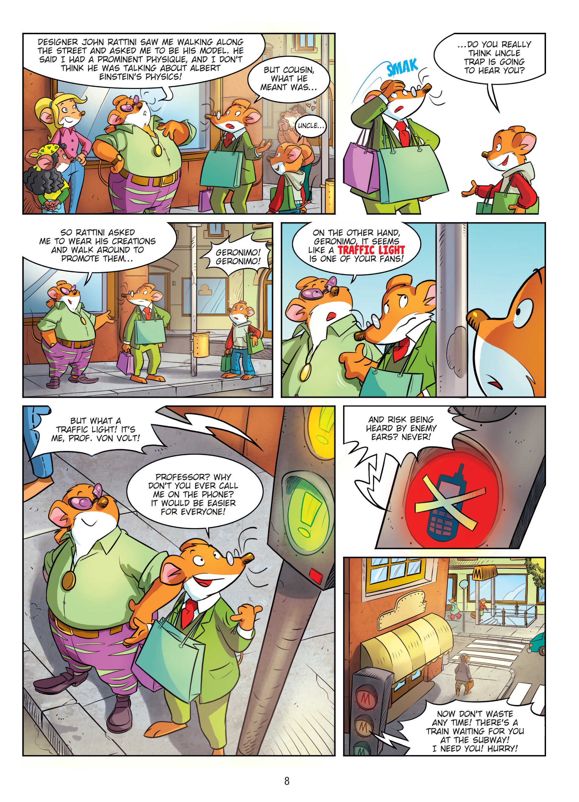 Read online Geronimo Stilton comic -  Issue # TPB 11 - 8