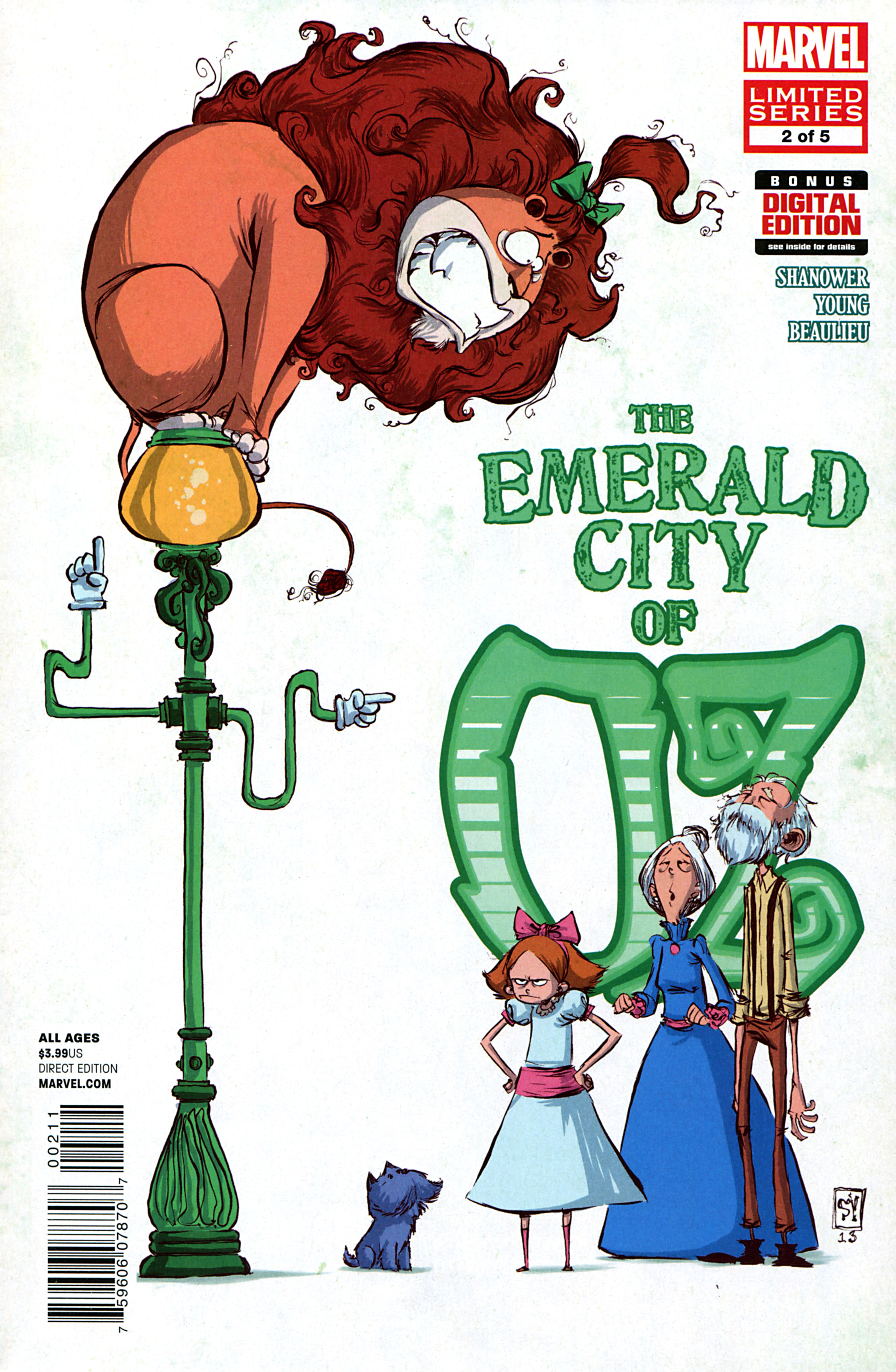 Read online The Emerald City of Oz comic -  Issue #2 - 1
