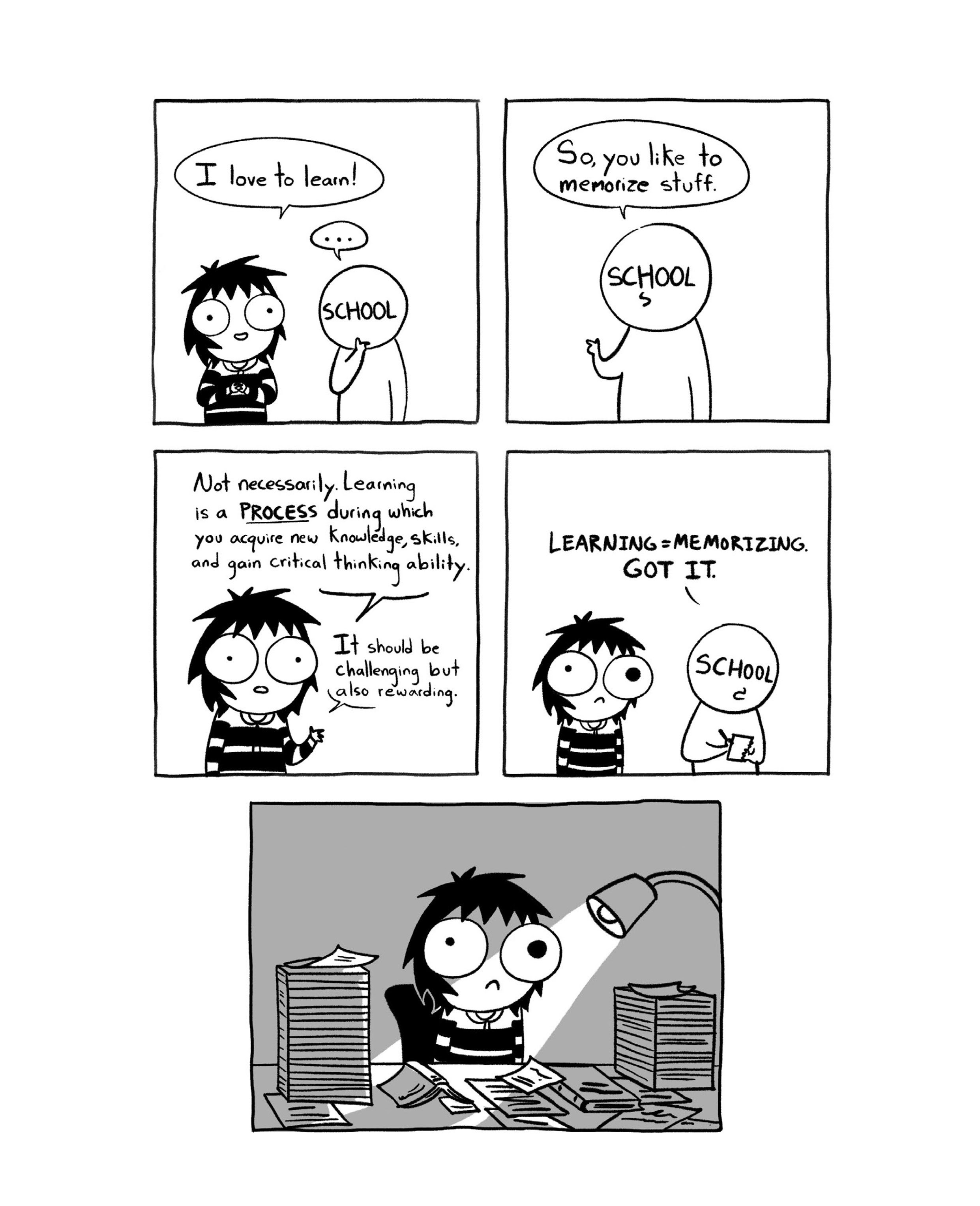 Read online Big Mushy Happy Lump: A "Sarah's Scribbles" Collection comic -  Issue # TPB - 40