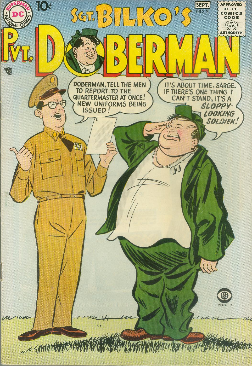 Read online Sgt. Bilko's Pvt. Doberman comic -  Issue #2 - 1