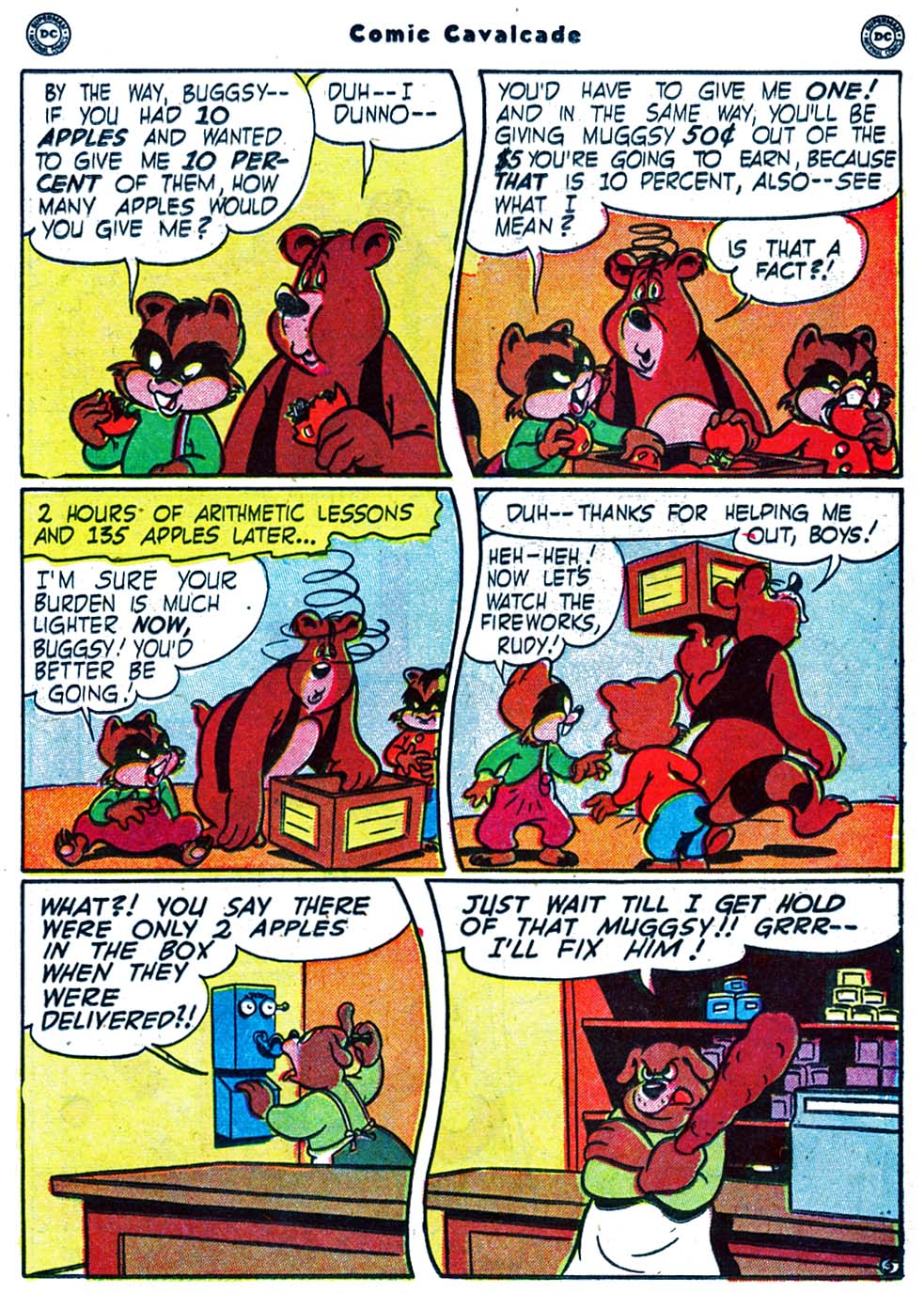 Read online Comic Cavalcade comic -  Issue #39 - 17