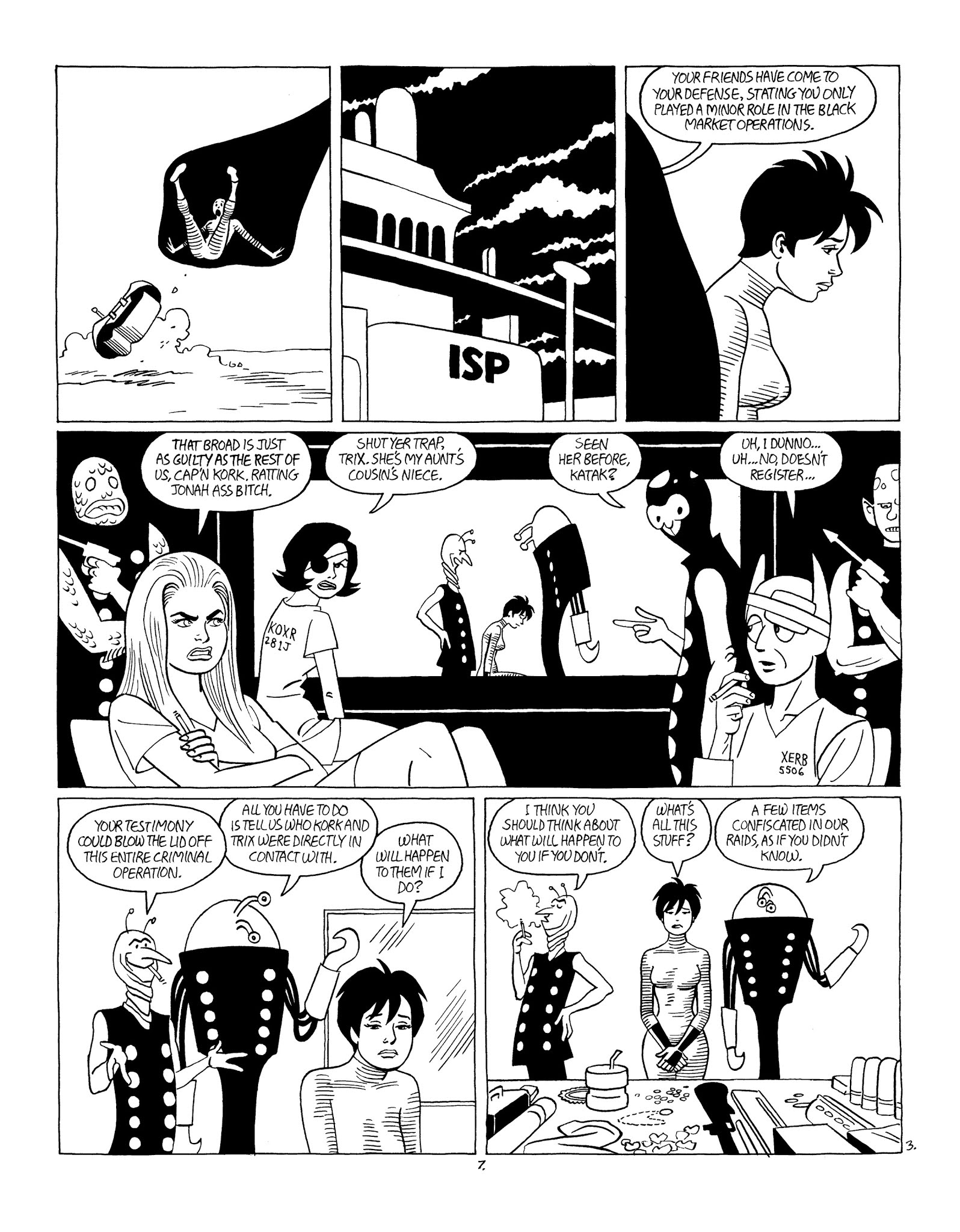 Read online Love and Rockets (2016) comic -  Issue #6 - 9