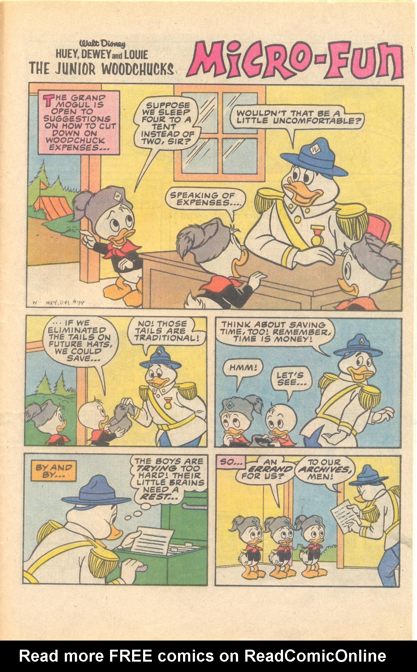 Read online Huey, Dewey, and Louie Junior Woodchucks comic -  Issue #79 - 27