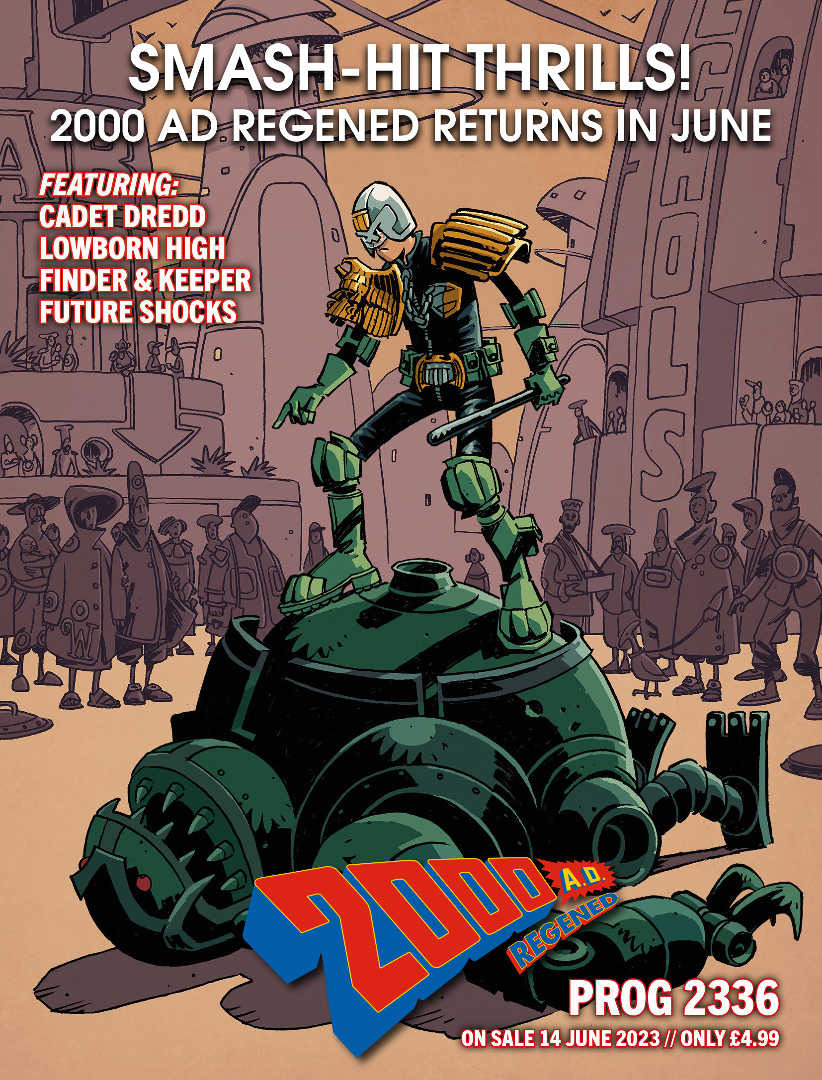 Read online Judge Dredd Megazine (Vol. 5) comic -  Issue #456 - 15