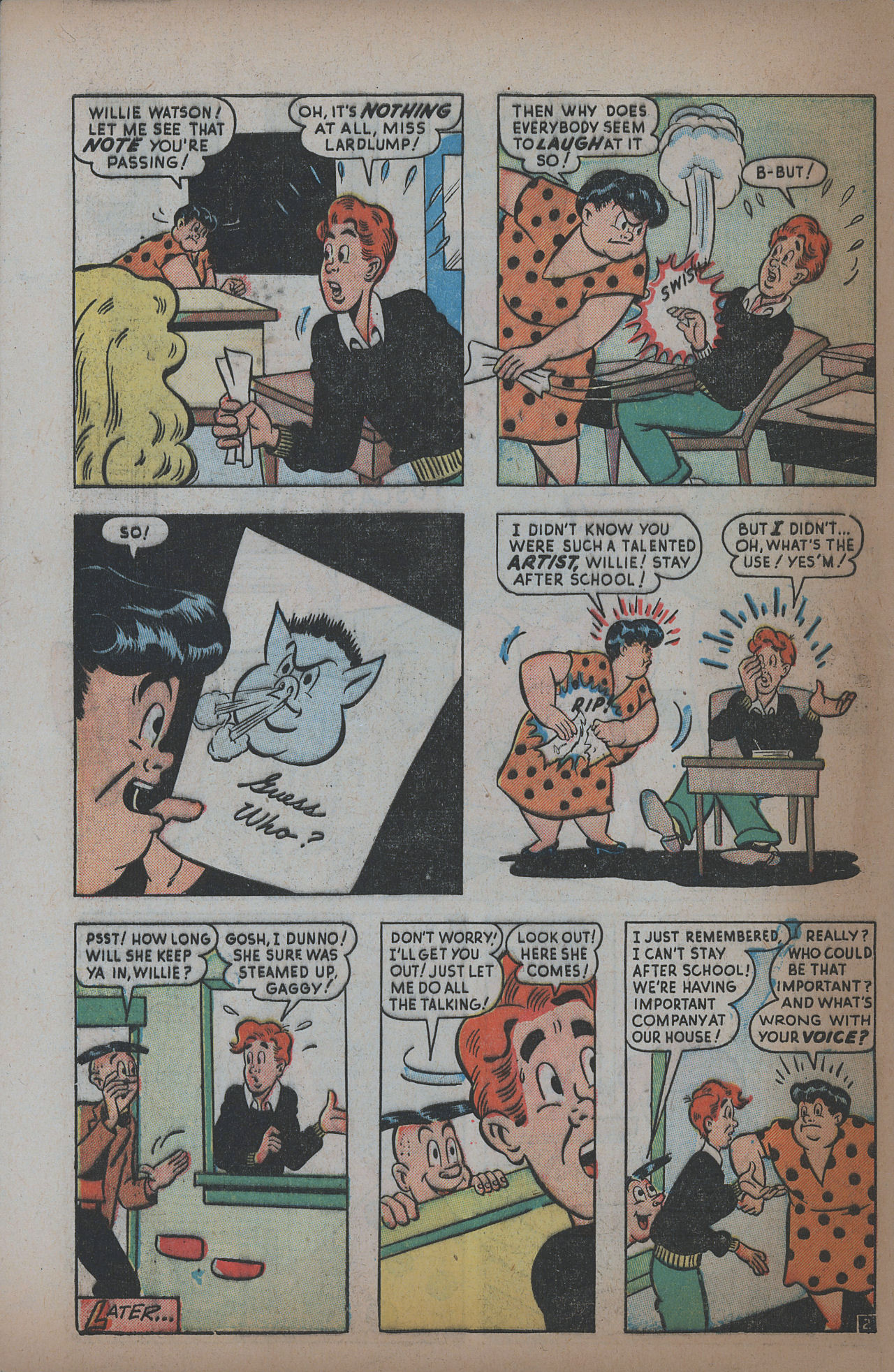 Read online Willie Comics (1946) comic -  Issue #17 - 44