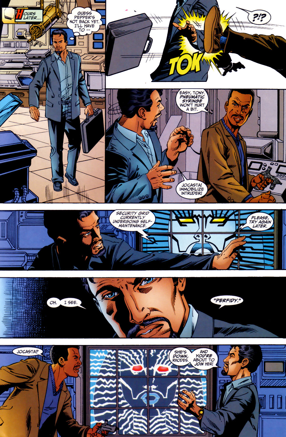 Read online Iron Man: Bad Blood comic -  Issue #3 - 20